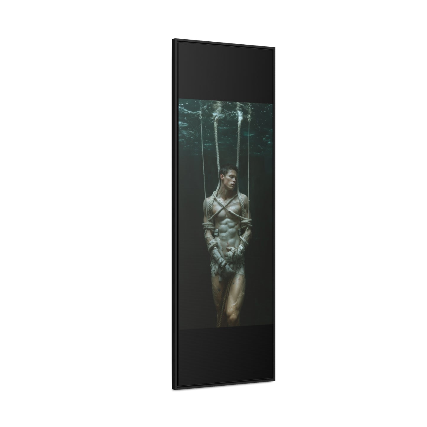 All Tied Up 2 - Gallery Canvas Wrap, Vertical Frame