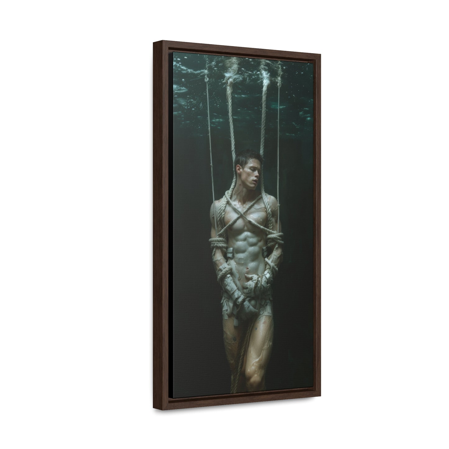 All Tied Up 2 - Gallery Canvas Wrap, Vertical Frame