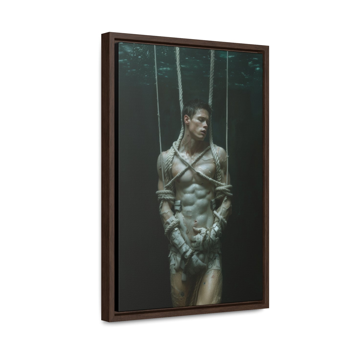 All Tied Up 2 - Gallery Canvas Wrap, Vertical Frame