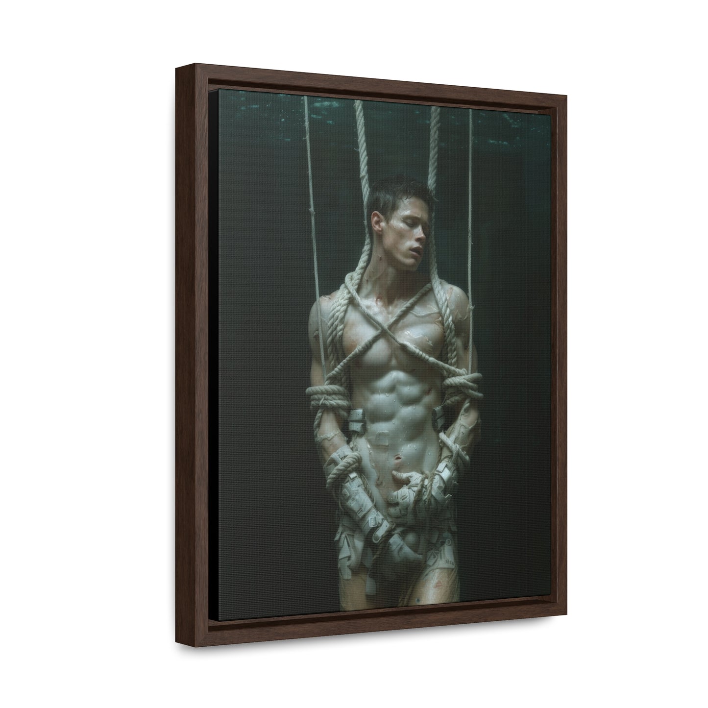 All Tied Up 2 - Gallery Canvas Wrap, Vertical Frame