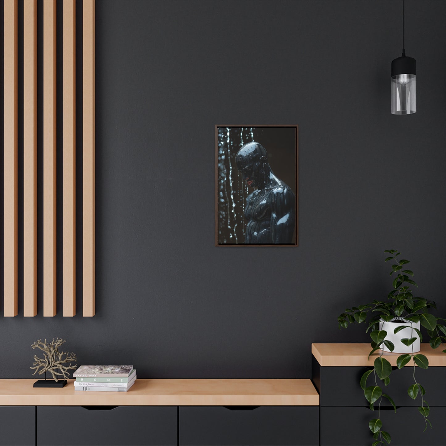 Waterproof - Gallery Canvas Wrap, Vertical Frame