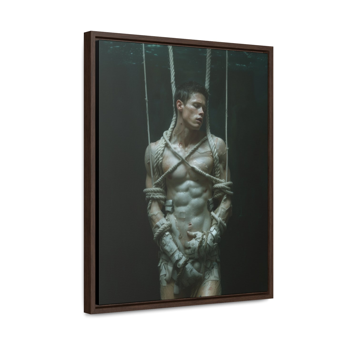 All Tied Up 2 - Gallery Canvas Wrap, Vertical Frame