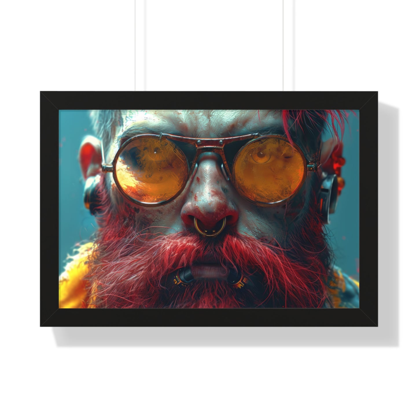 He Will Find You - Framed Horizontal Poster
