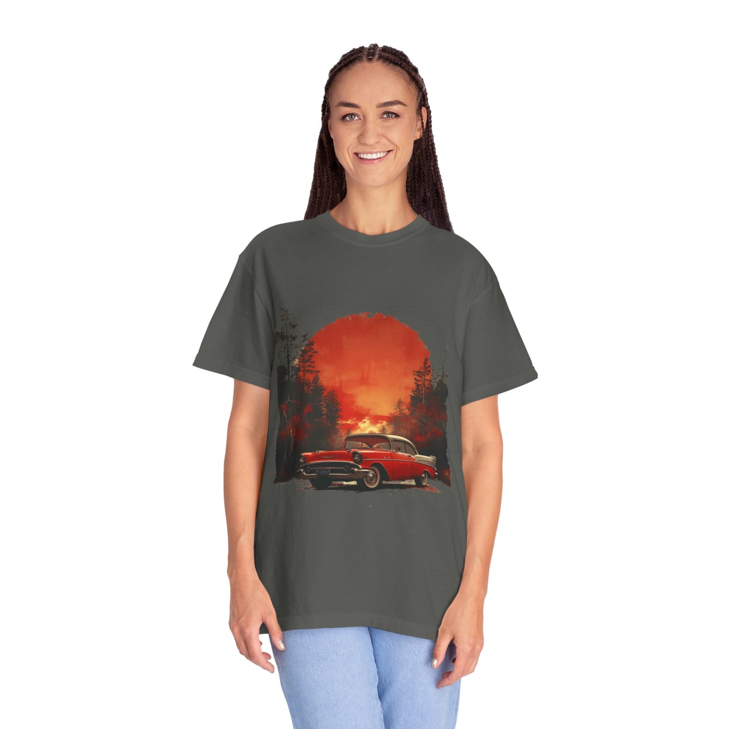Out for a Drive  -  Unisex Garment-Dyed T-shirt