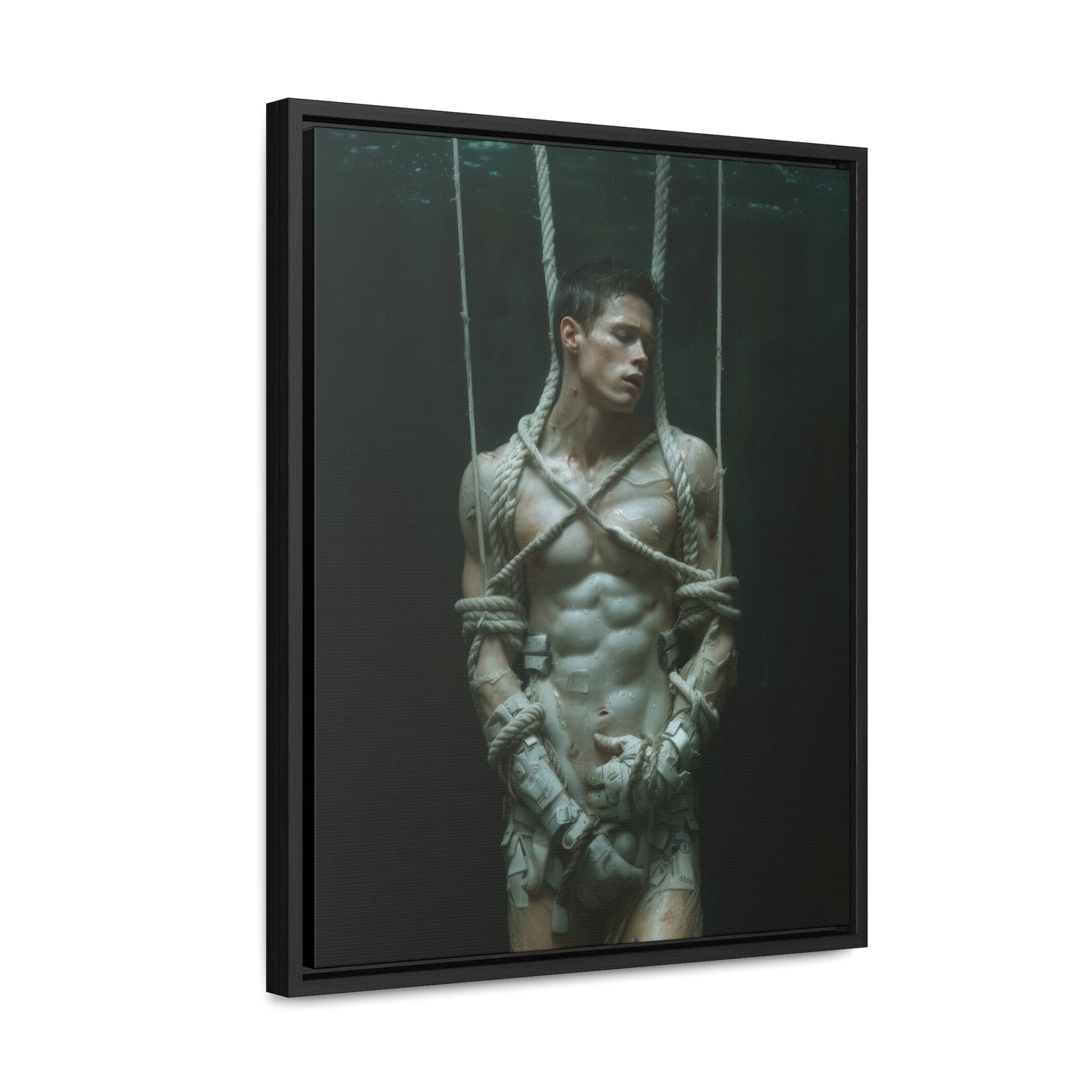 All Tied Up 2 - Gallery Canvas Wrap, Vertical Frame