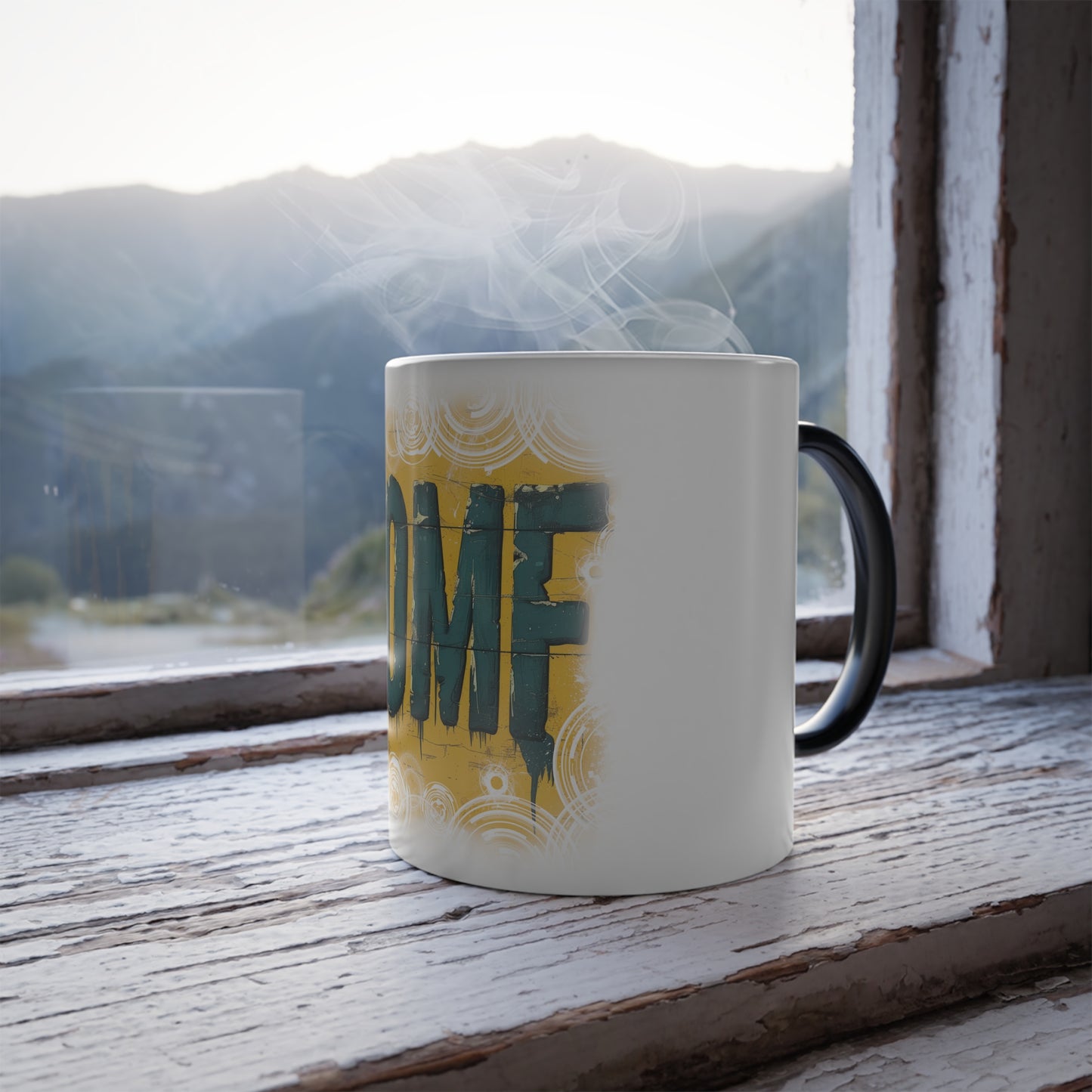 " WOMF " - Color Morphing Mug, 11oz