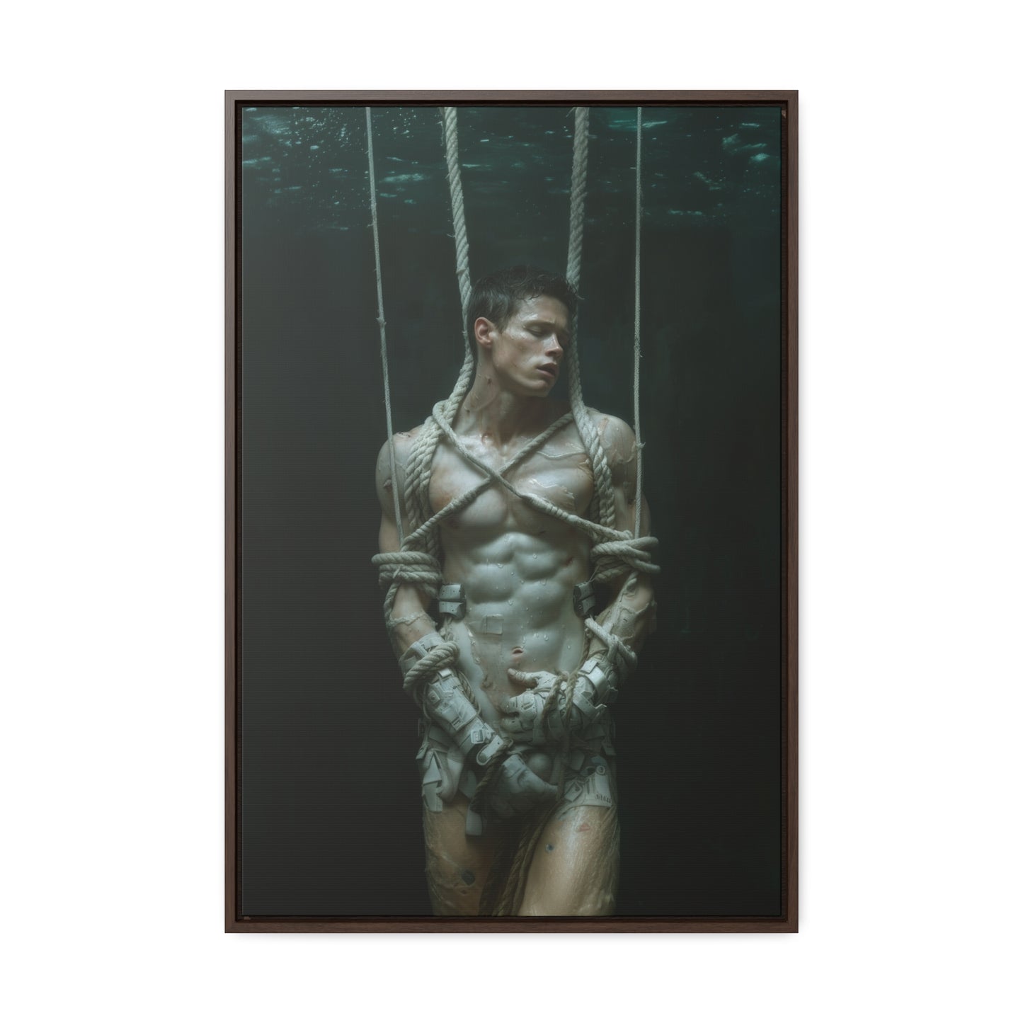 All Tied Up 2 - Gallery Canvas Wrap, Vertical Frame