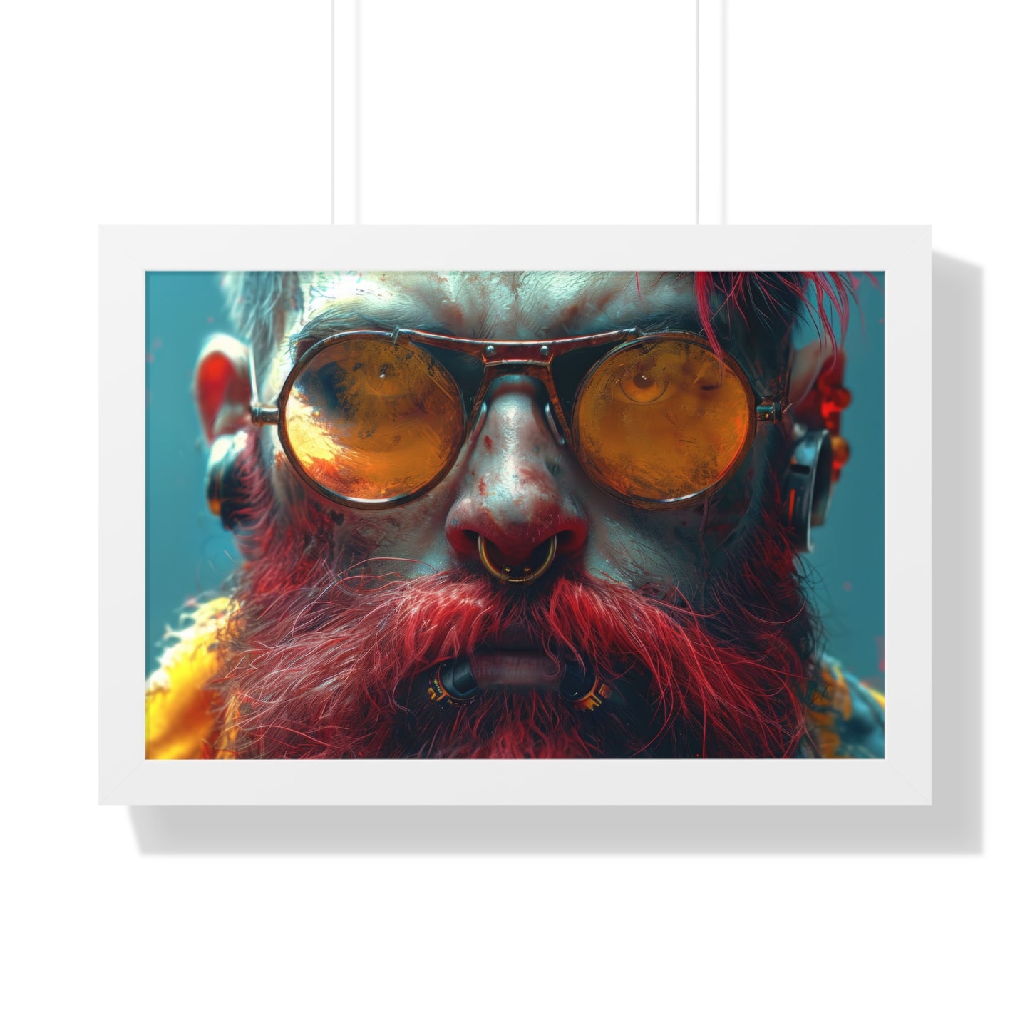 He Will Find You - Framed Horizontal Poster