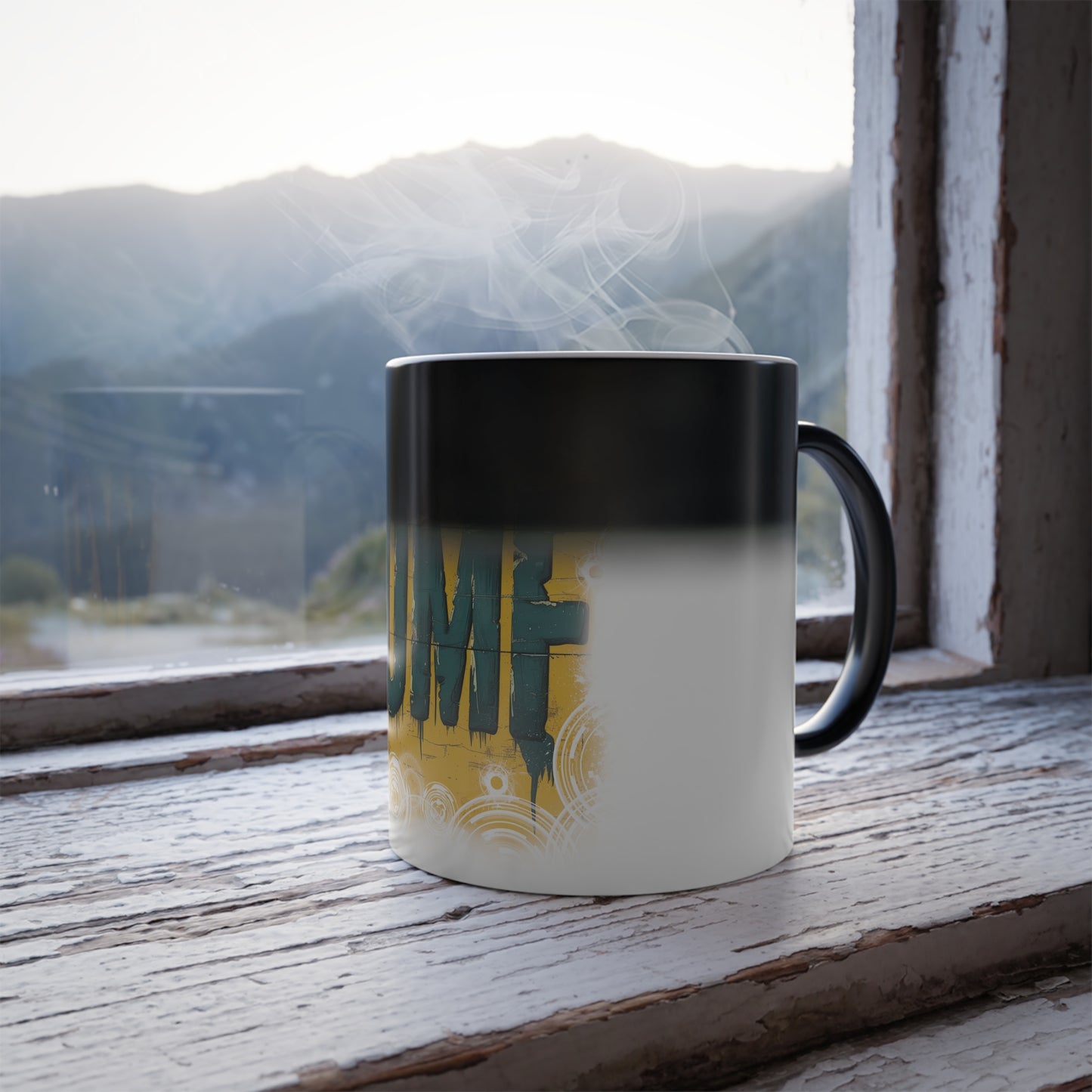 " WOMF " - Color Morphing Mug, 11oz