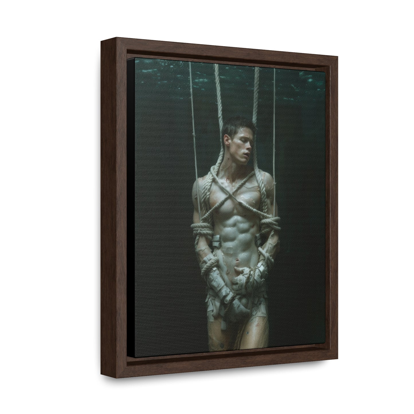 All Tied Up 2 - Gallery Canvas Wrap, Vertical Frame