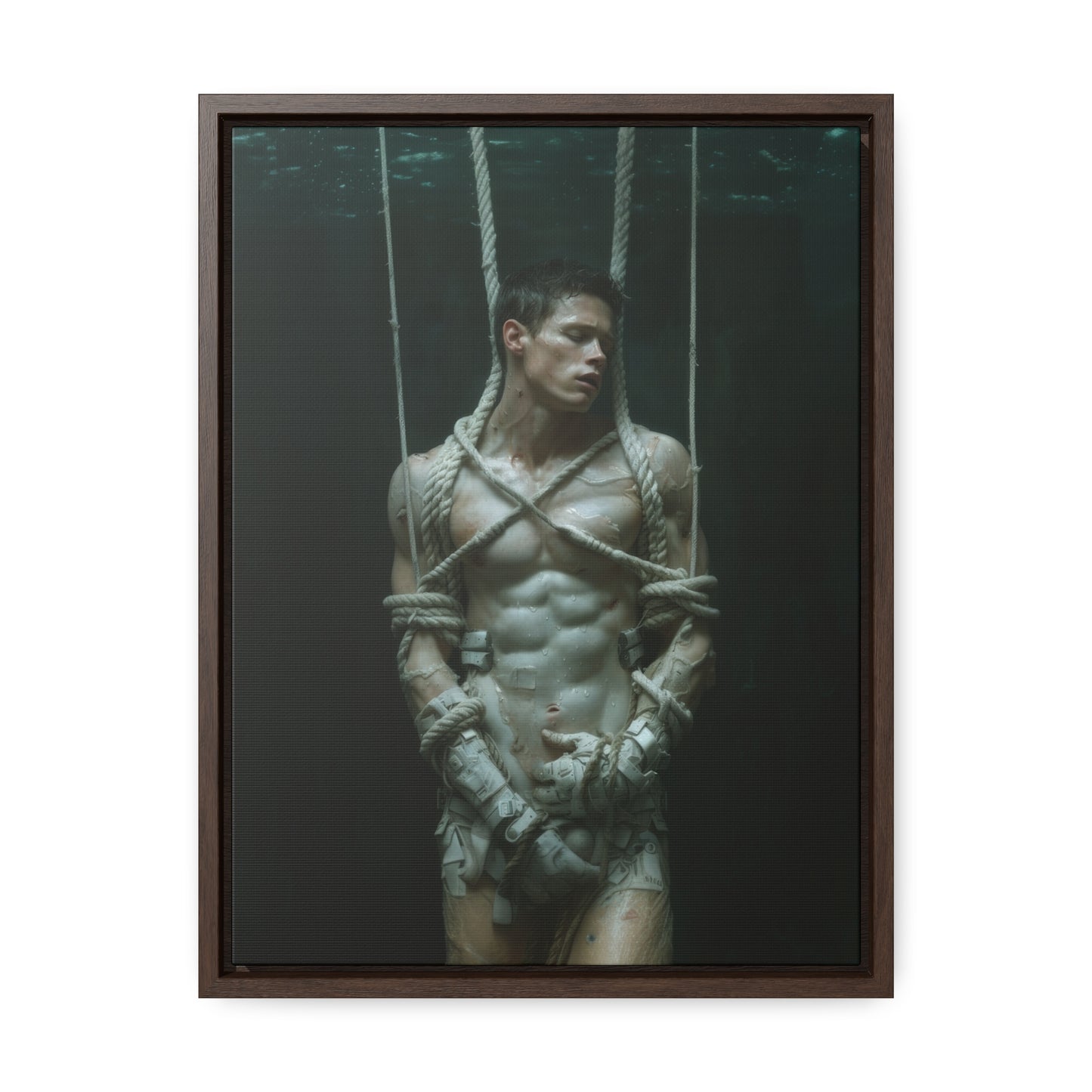 All Tied Up 2 - Gallery Canvas Wrap, Vertical Frame