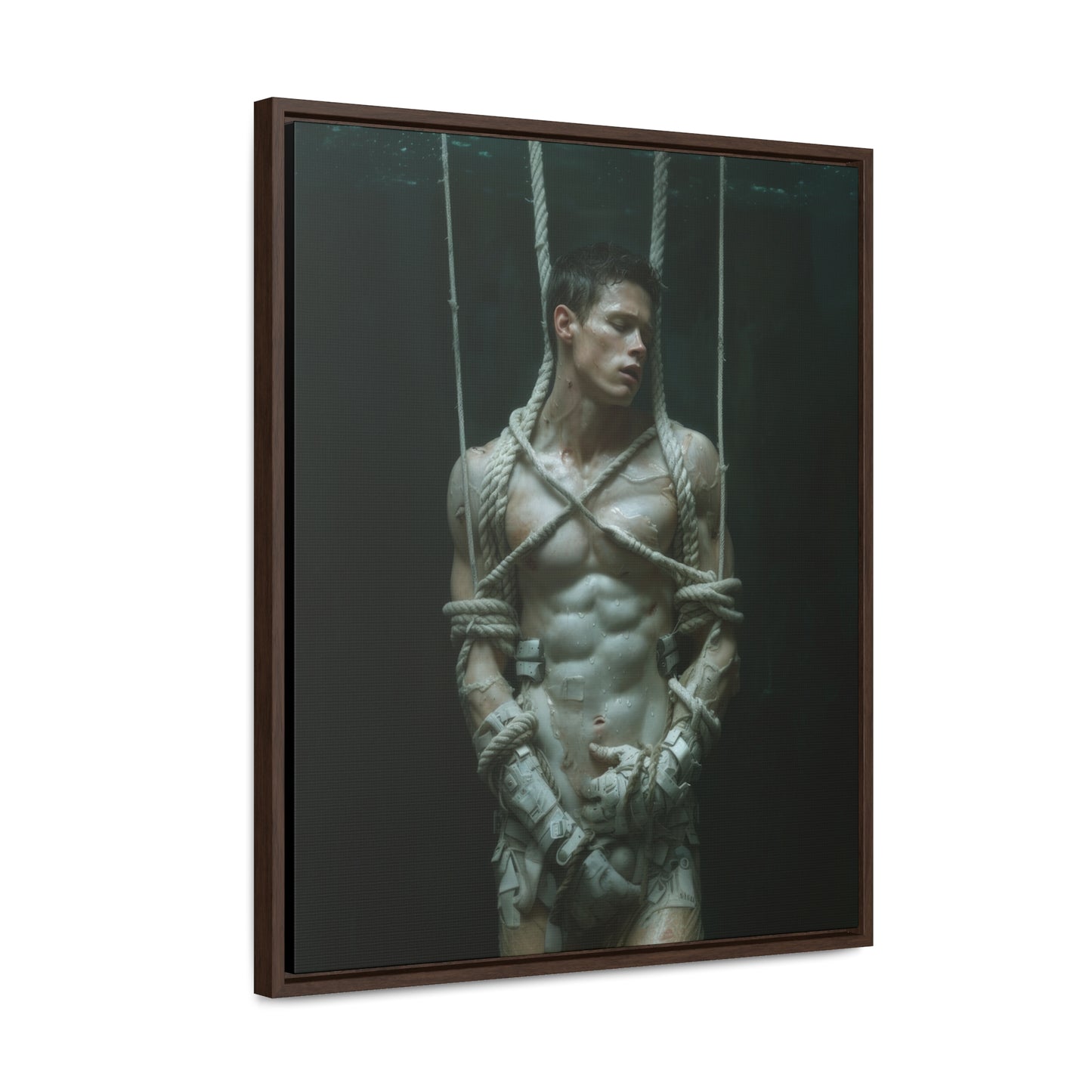 All Tied Up 2 - Gallery Canvas Wrap, Vertical Frame