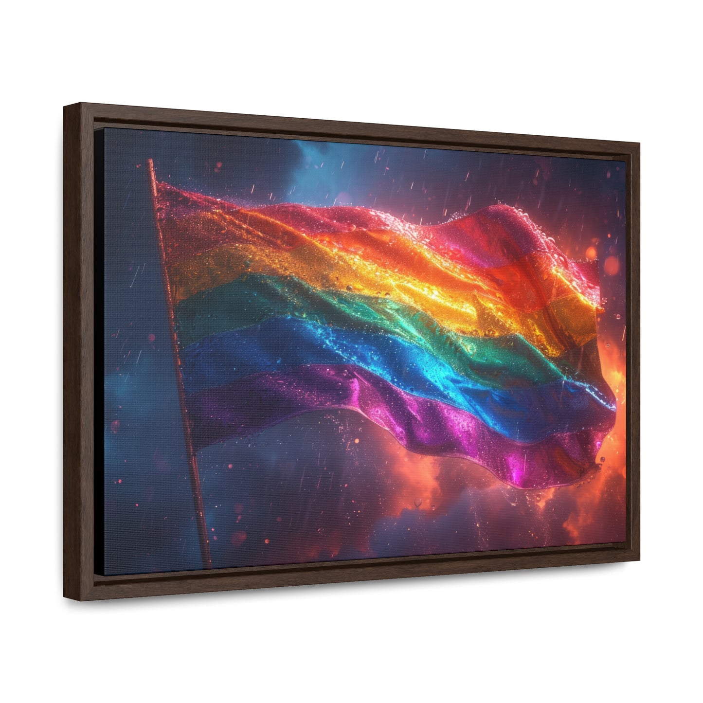 PRIDE - The Storm - Gallery Canvas Wrap, Horizontal Frame