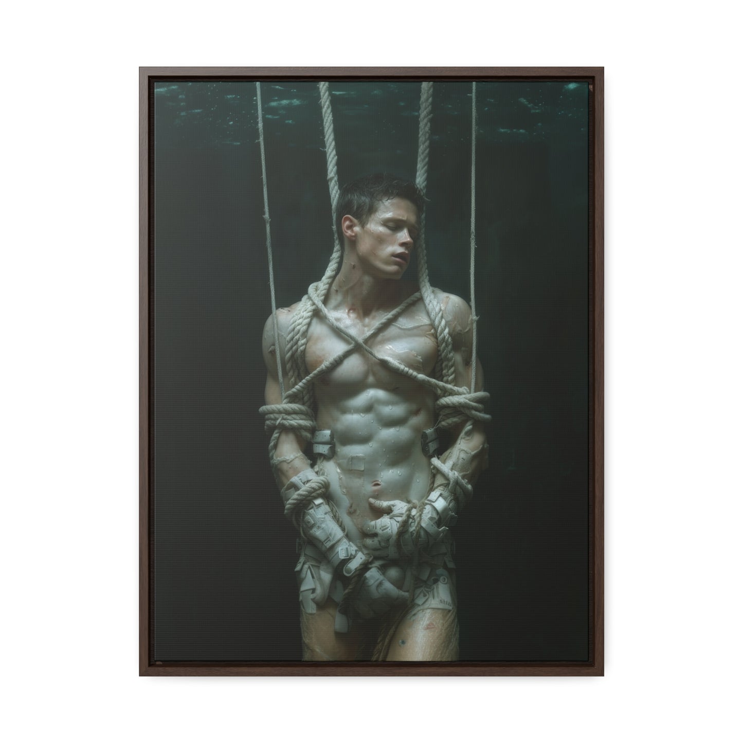 All Tied Up 2 - Gallery Canvas Wrap, Vertical Frame