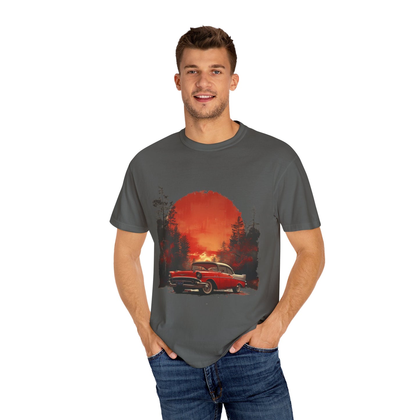 Out for a Drive  -  Unisex Garment-Dyed T-shirt