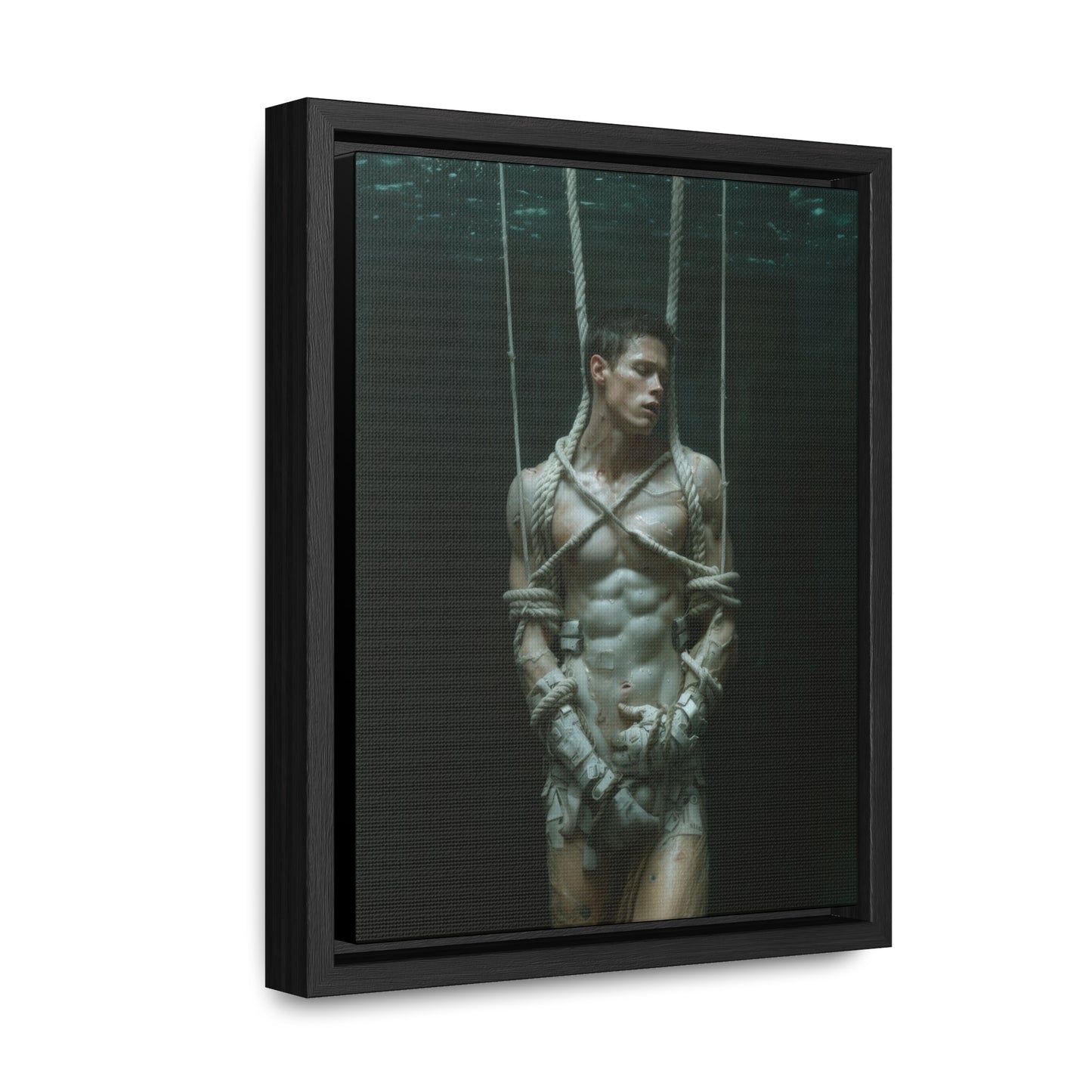 All Tied Up 2 - Gallery Canvas Wrap, Vertical Frame