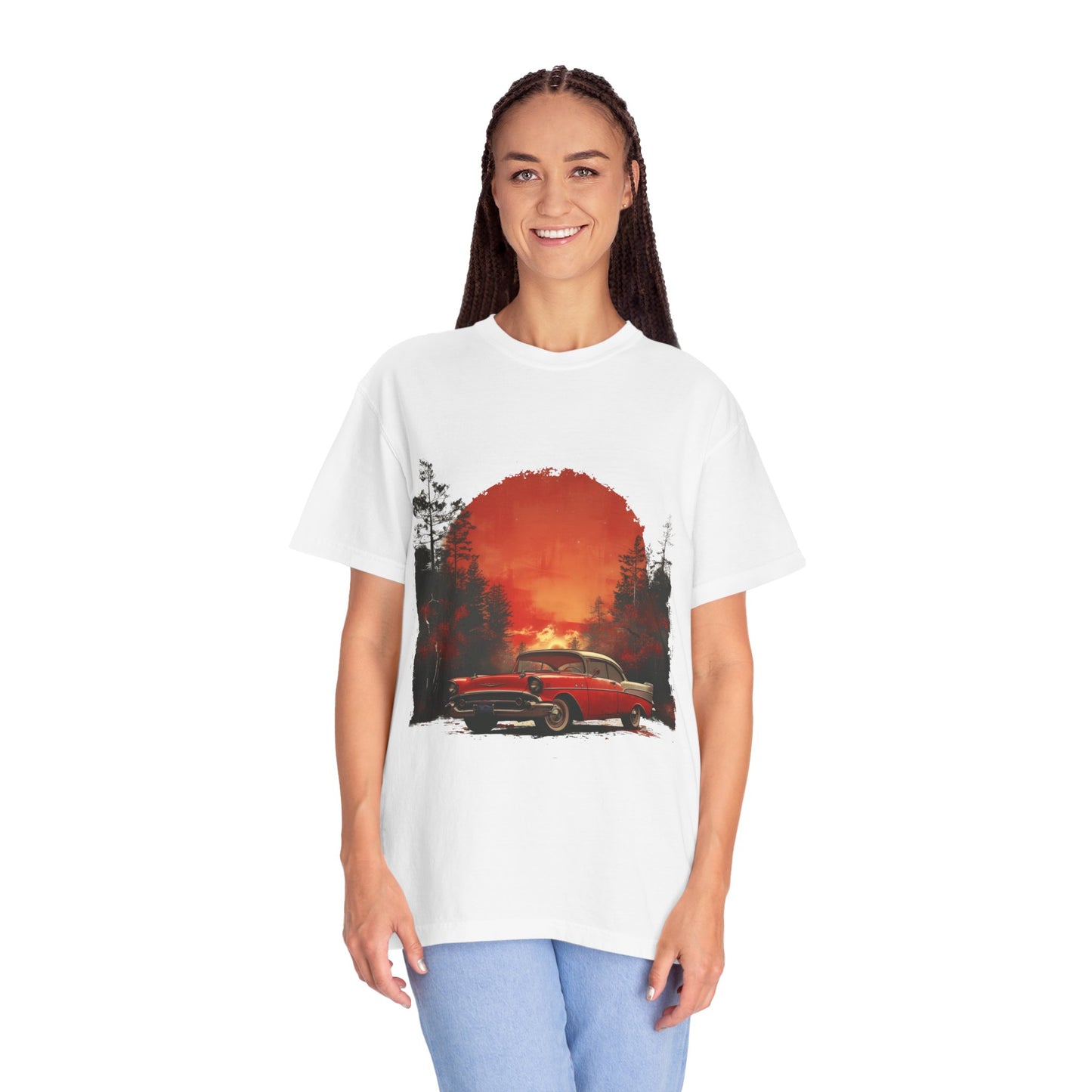 Out for a Drive  -  Unisex Garment-Dyed T-shirt