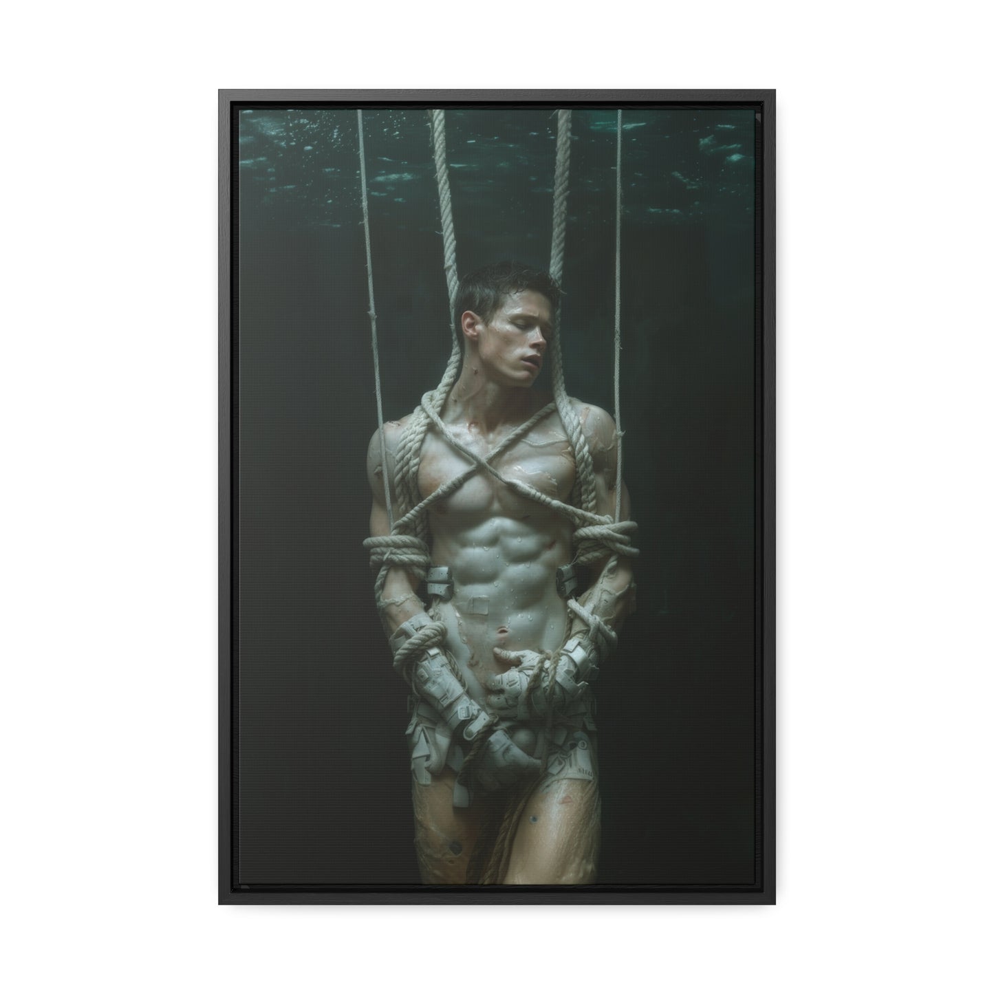 All Tied Up 2 - Gallery Canvas Wrap, Vertical Frame