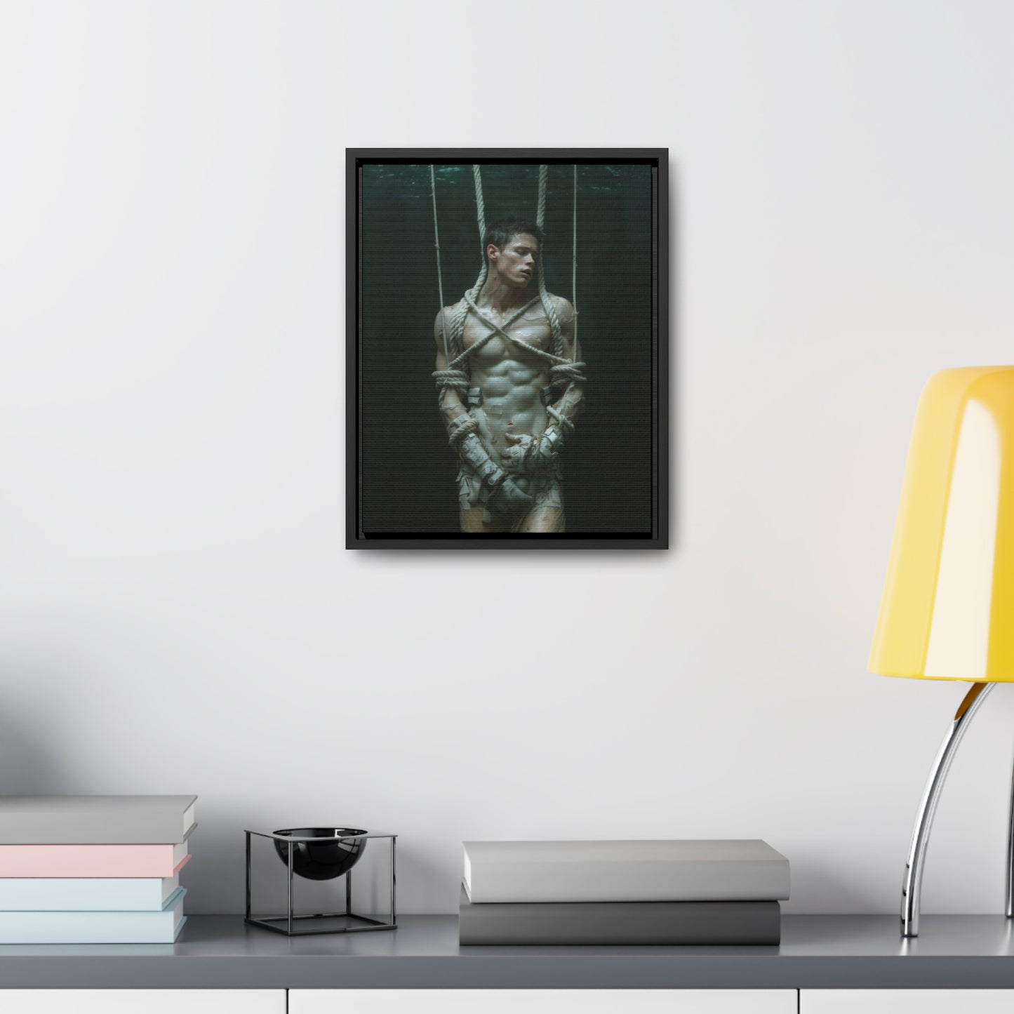 All Tied Up 2 - Gallery Canvas Wrap, Vertical Frame