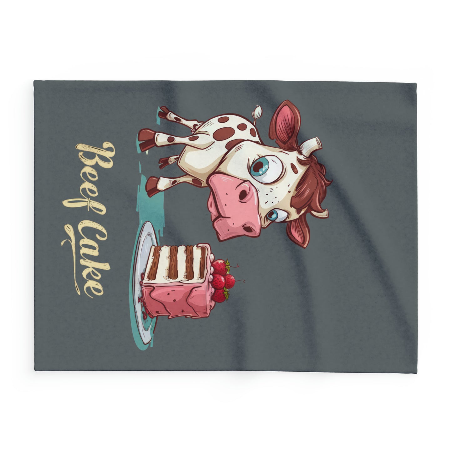 " Beef Cake " - Arctic Fleece Blanket