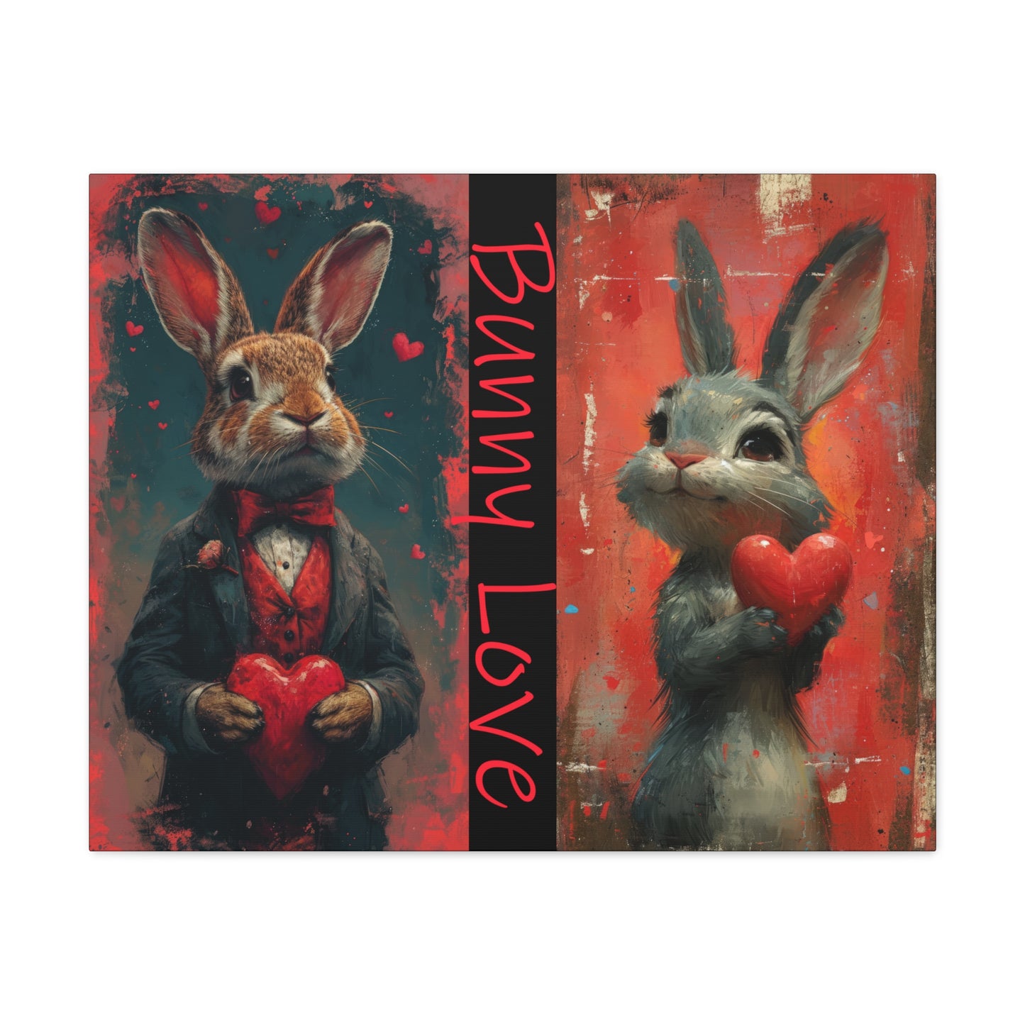 Bunny Love - Canvas Gallery Wrap