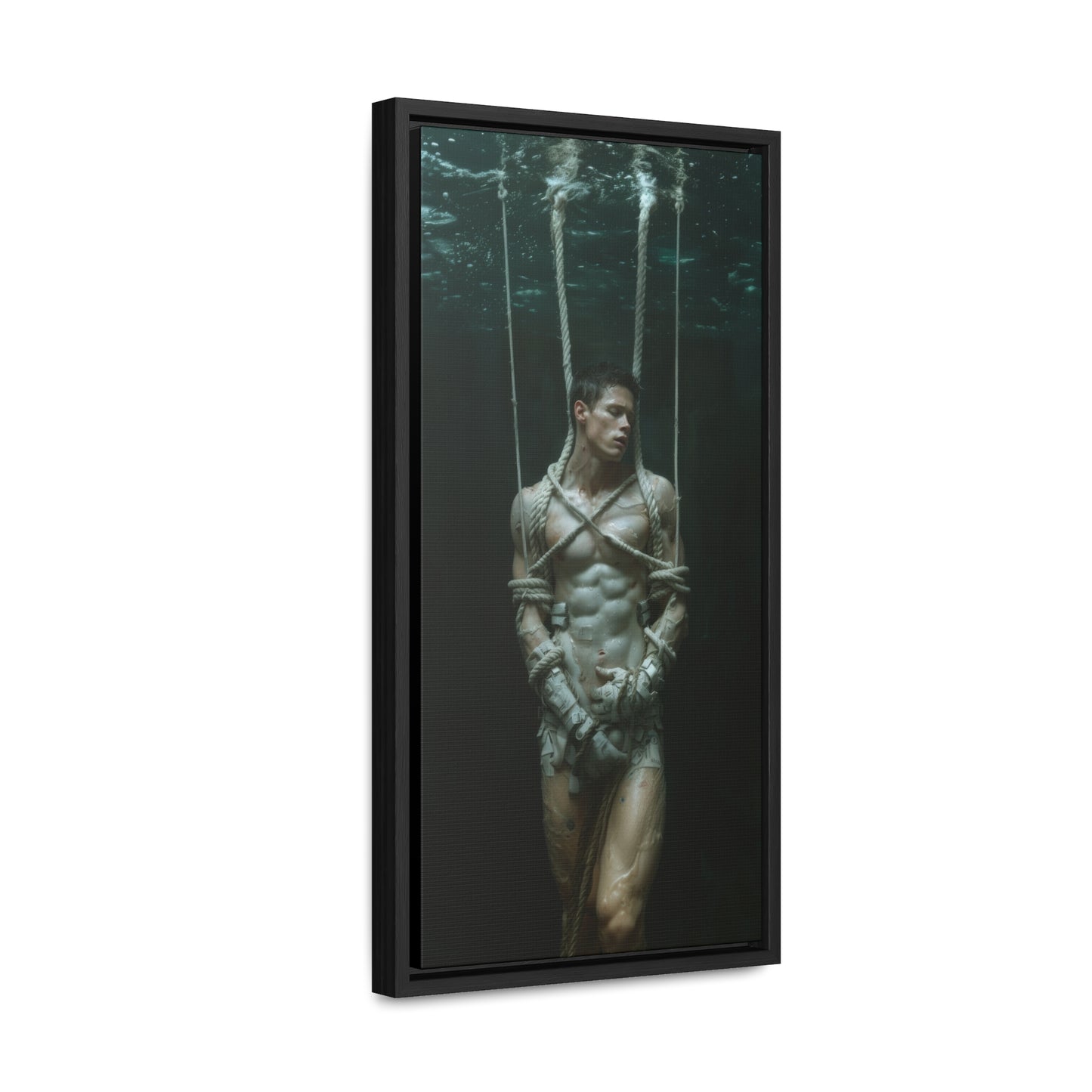 All Tied Up 2 - Gallery Canvas Wrap, Vertical Frame