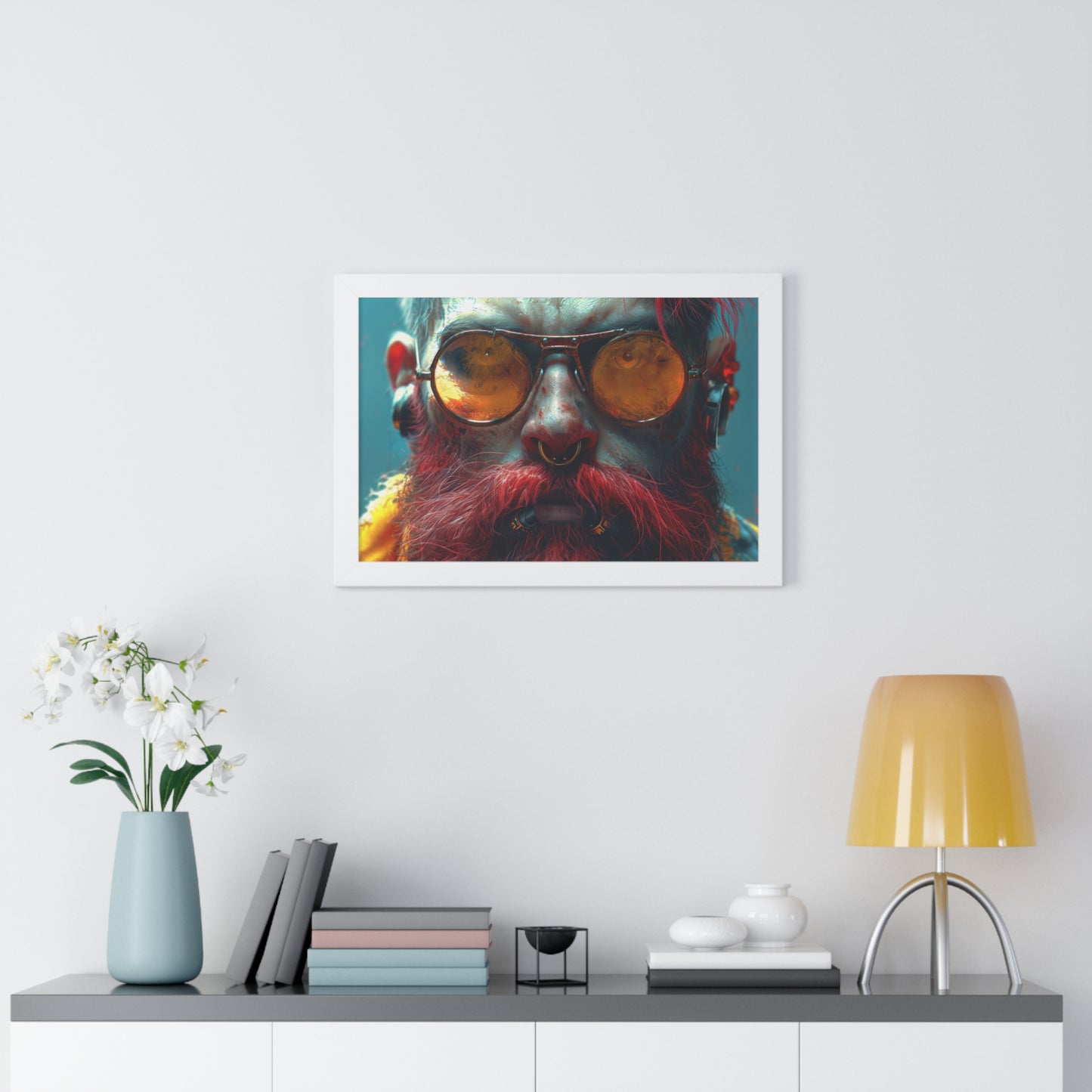 He Will Find You - Framed Horizontal Poster