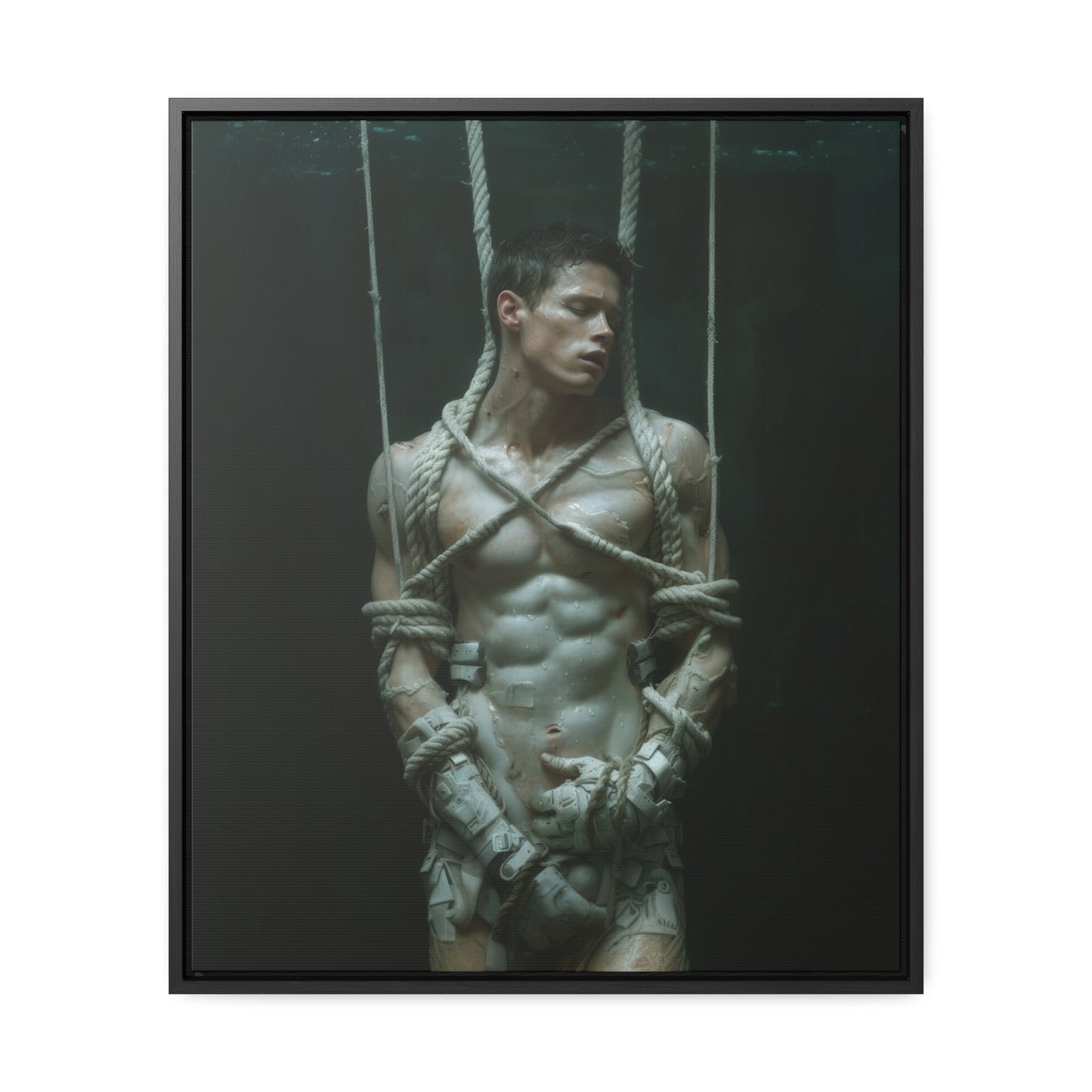 All Tied Up 2 - Gallery Canvas Wrap, Vertical Frame