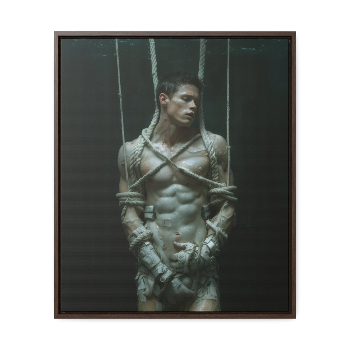 All Tied Up 2 - Gallery Canvas Wrap, Vertical Frame