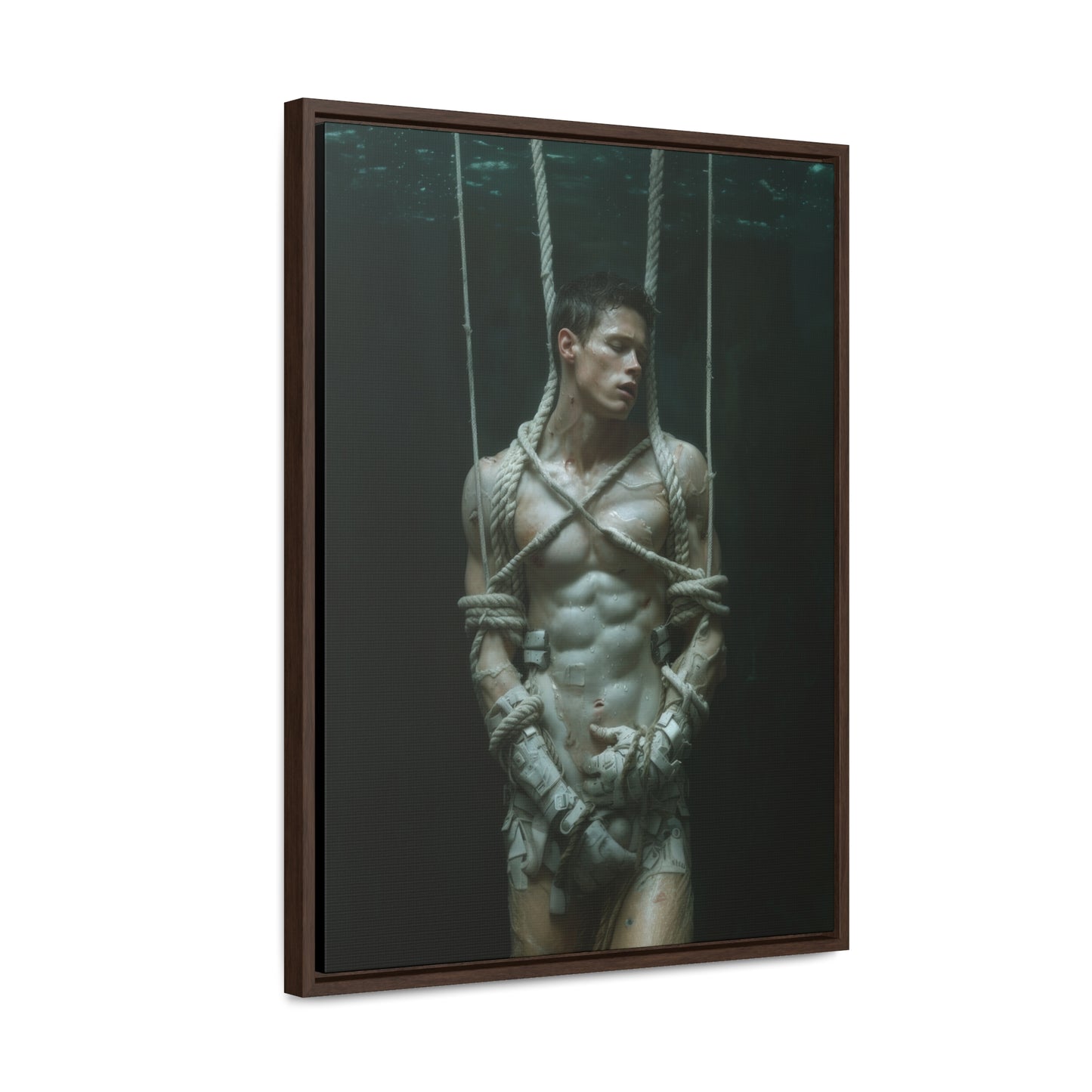 All Tied Up 2 - Gallery Canvas Wrap, Vertical Frame