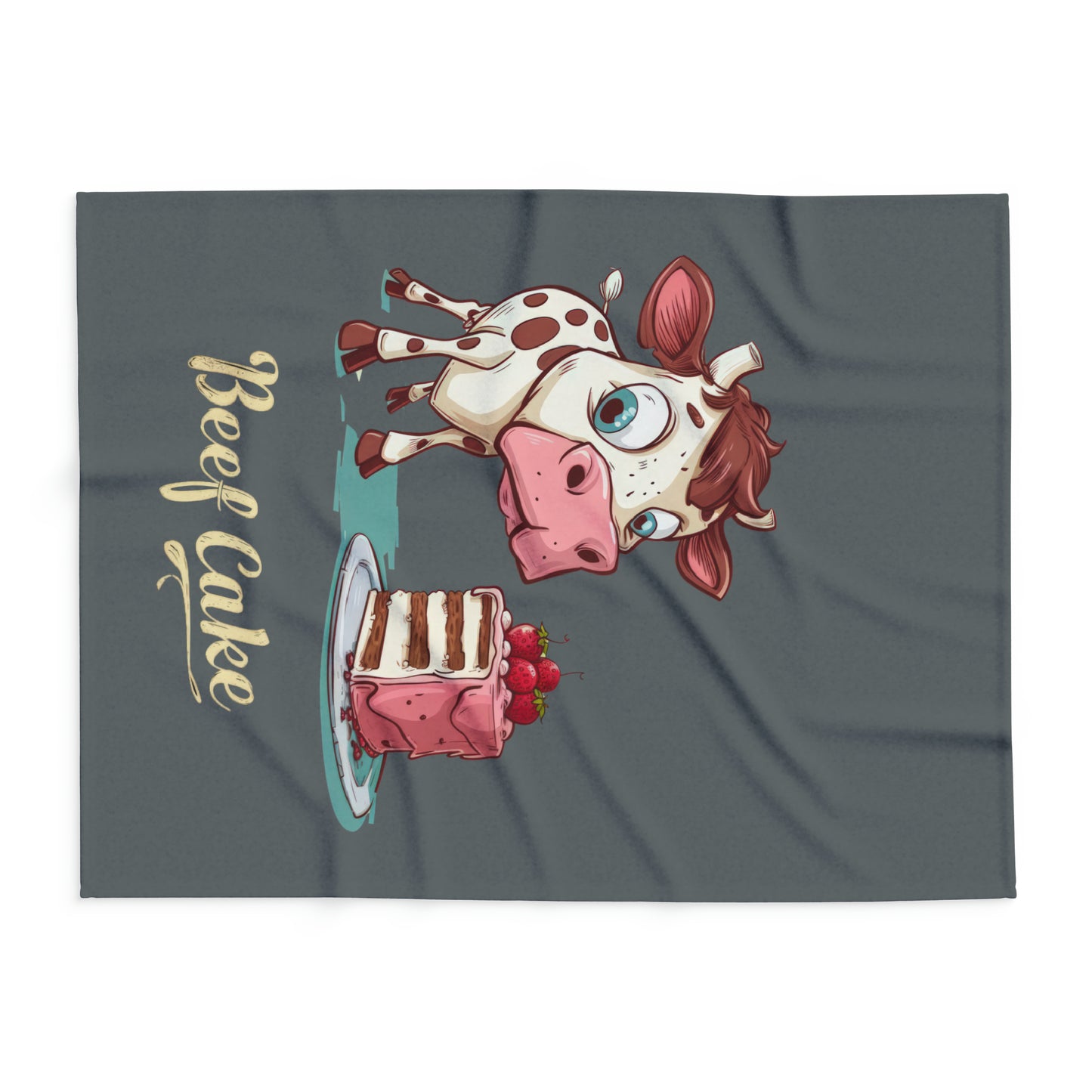 " Beef Cake " - Arctic Fleece Blanket