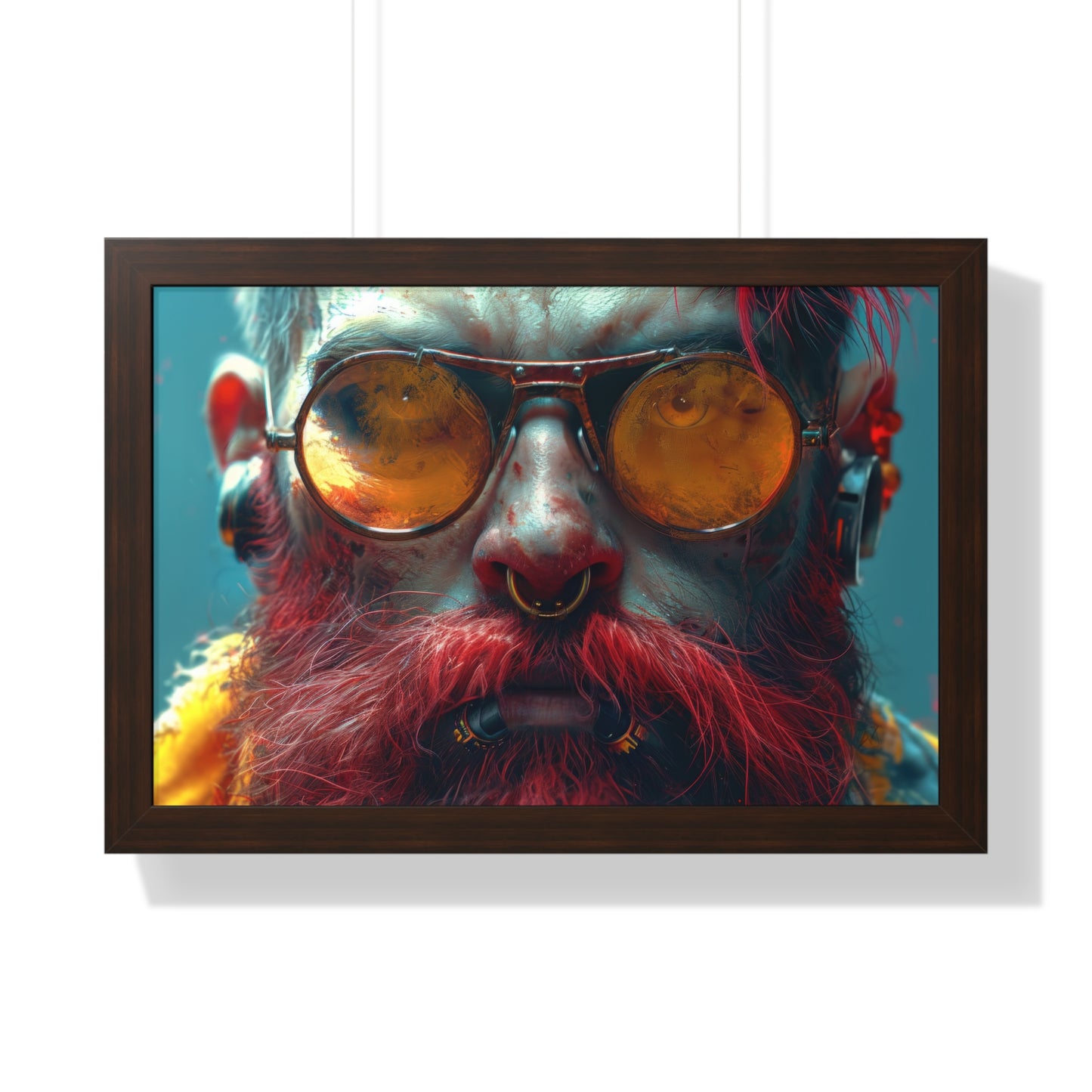 He Will Find You - Framed Horizontal Poster