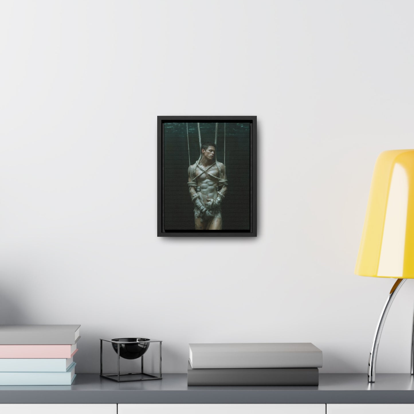 All Tied Up 2 - Gallery Canvas Wrap, Vertical Frame