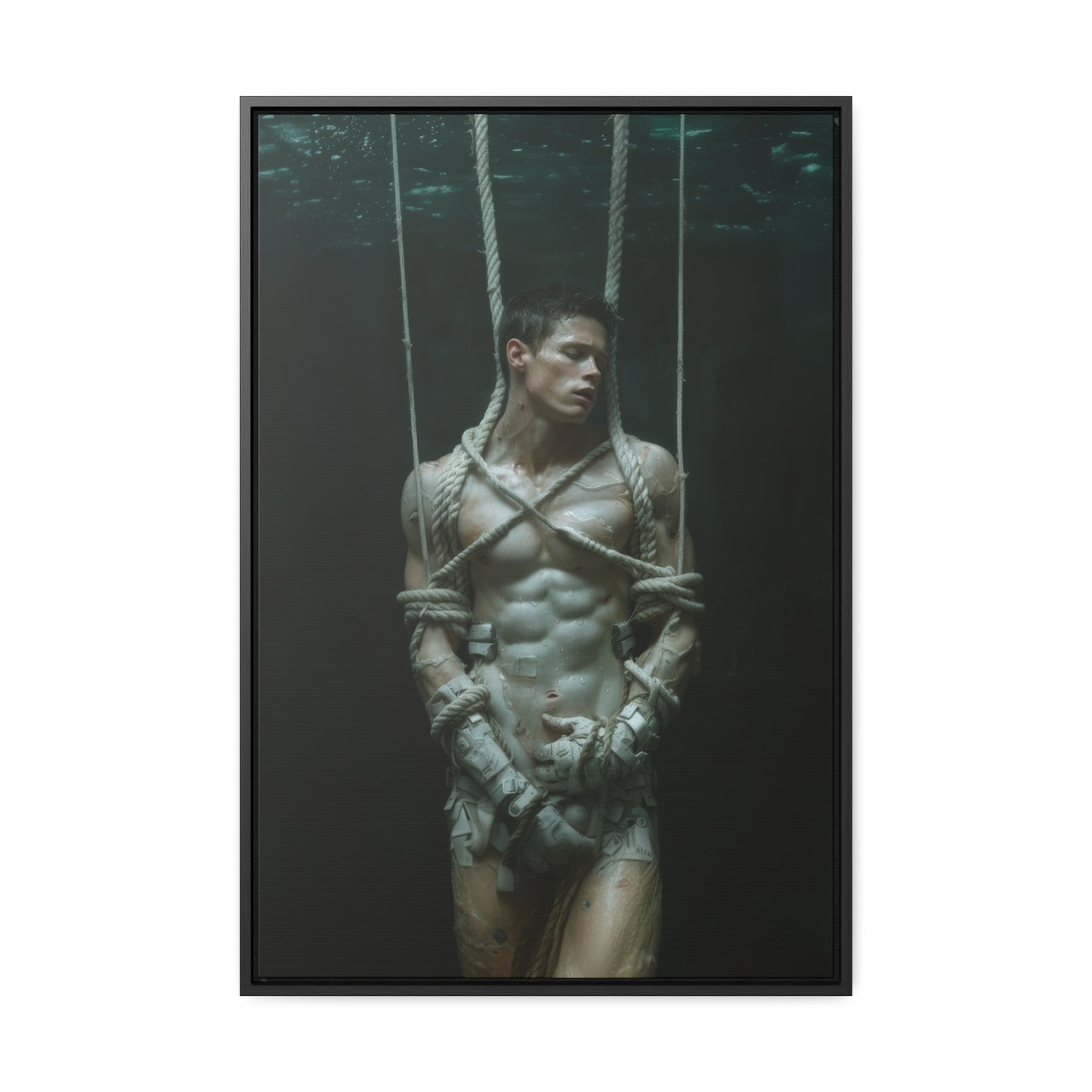 All Tied Up 2 - Gallery Canvas Wrap, Vertical Frame