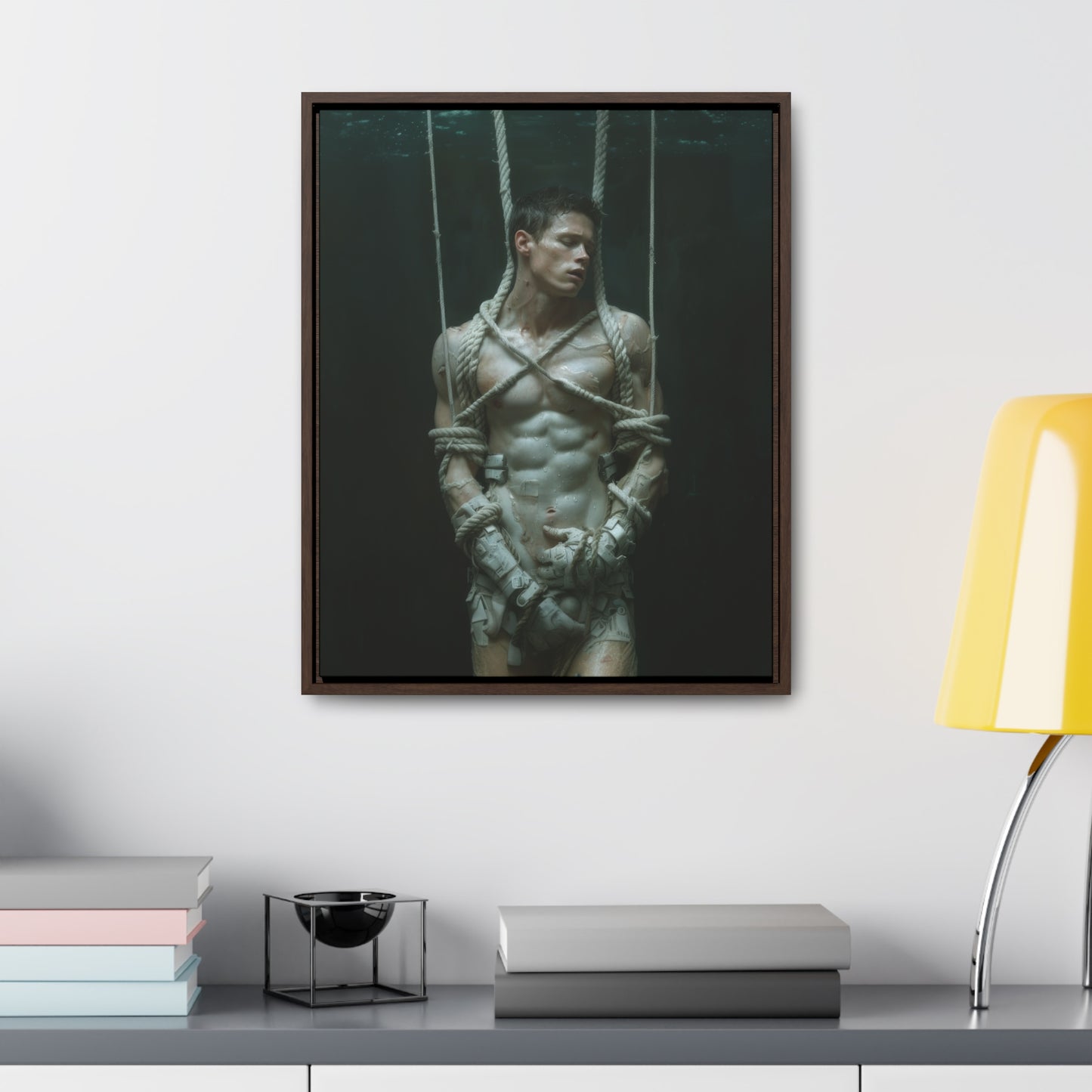 All Tied Up 2 - Gallery Canvas Wrap, Vertical Frame