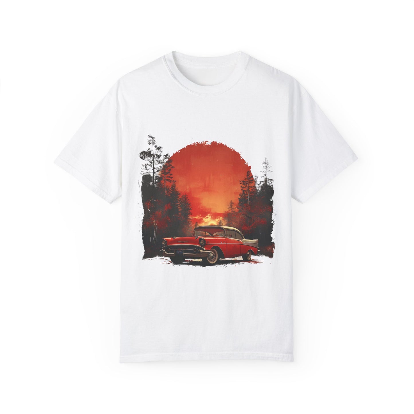 Out for a Drive  -  Unisex Garment-Dyed T-shirt