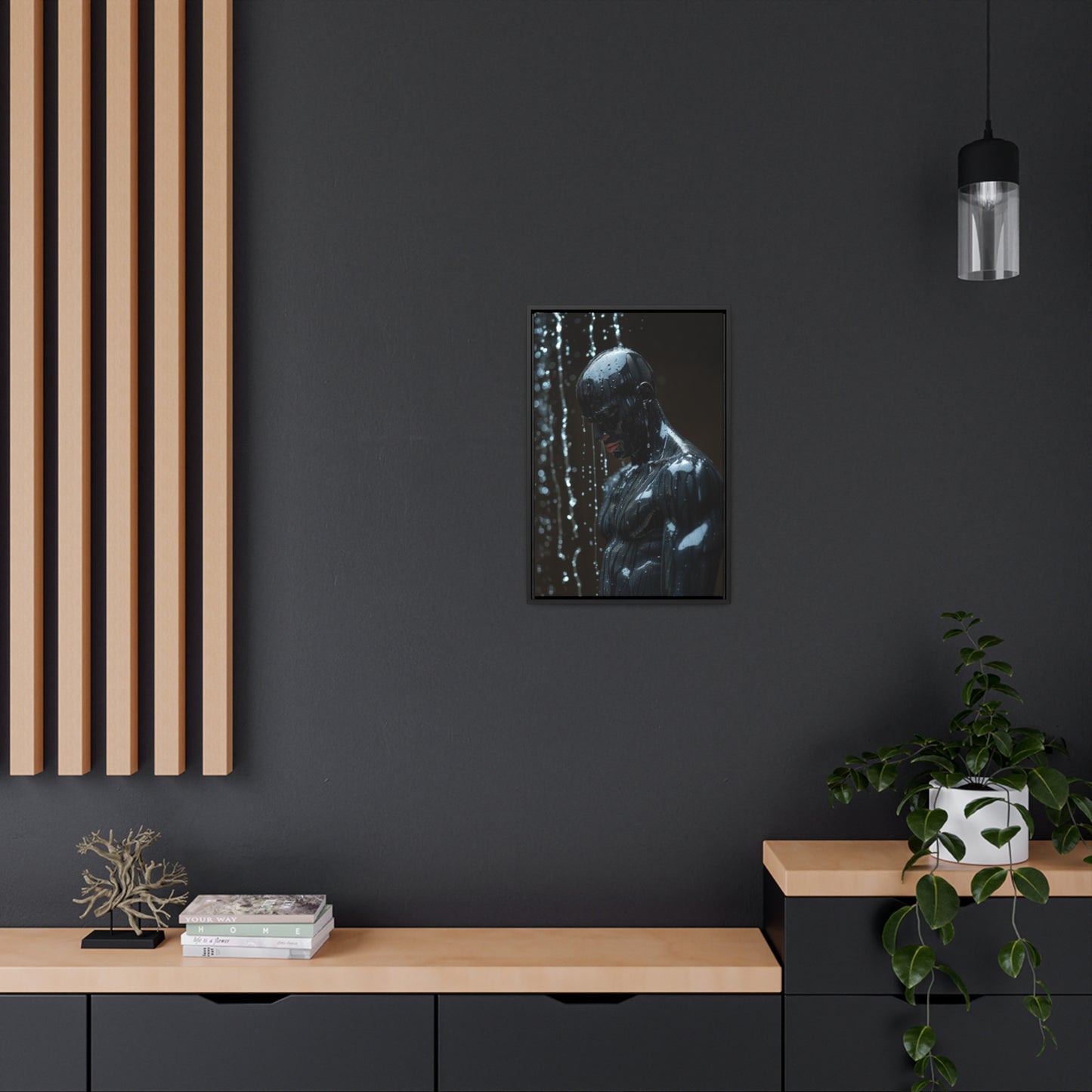 Waterproof - Gallery Canvas Wrap, Vertical Frame