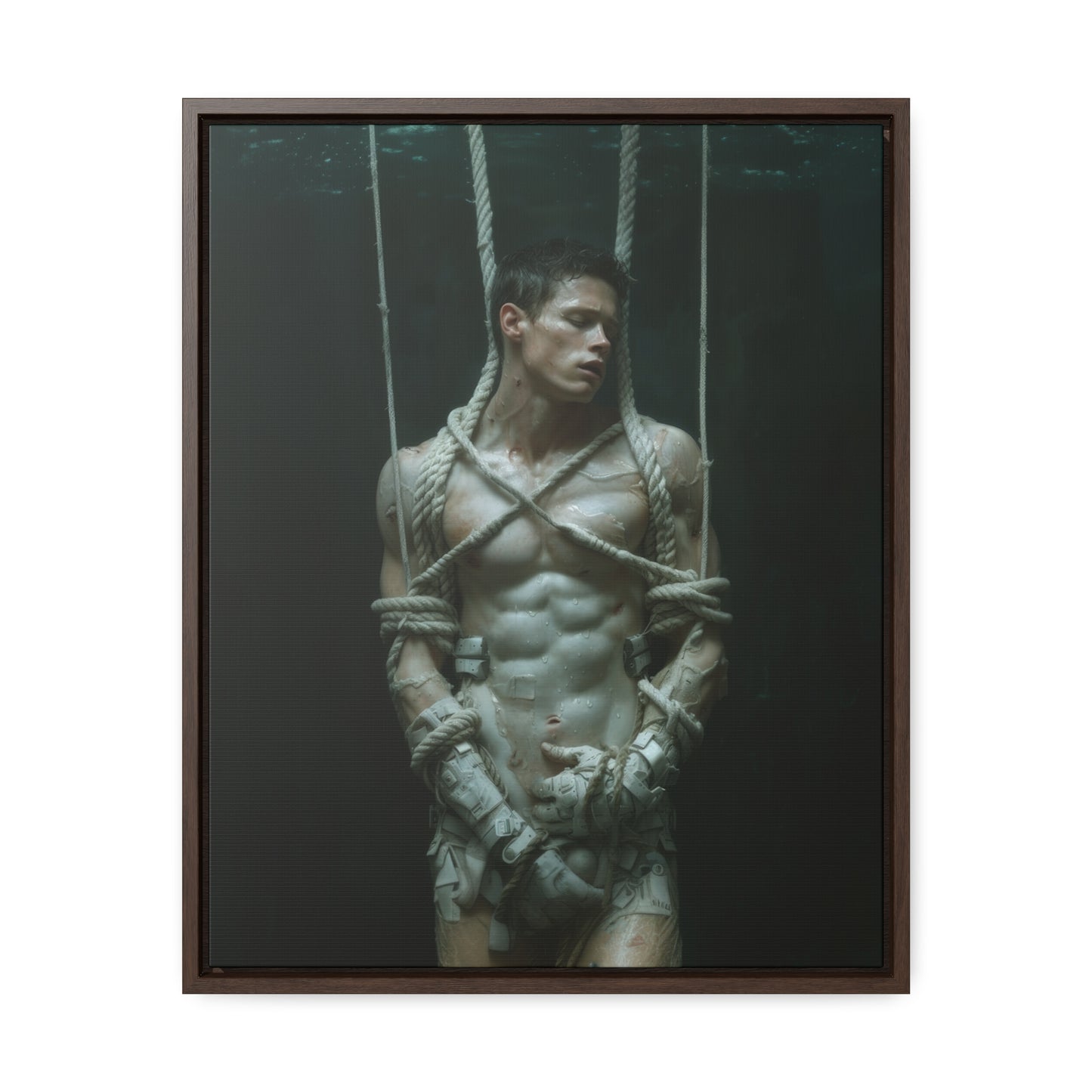 All Tied Up 2 - Gallery Canvas Wrap, Vertical Frame