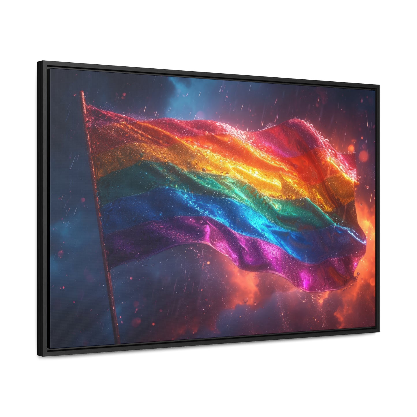 PRIDE - The Storm - Gallery Canvas Wrap, Horizontal Frame