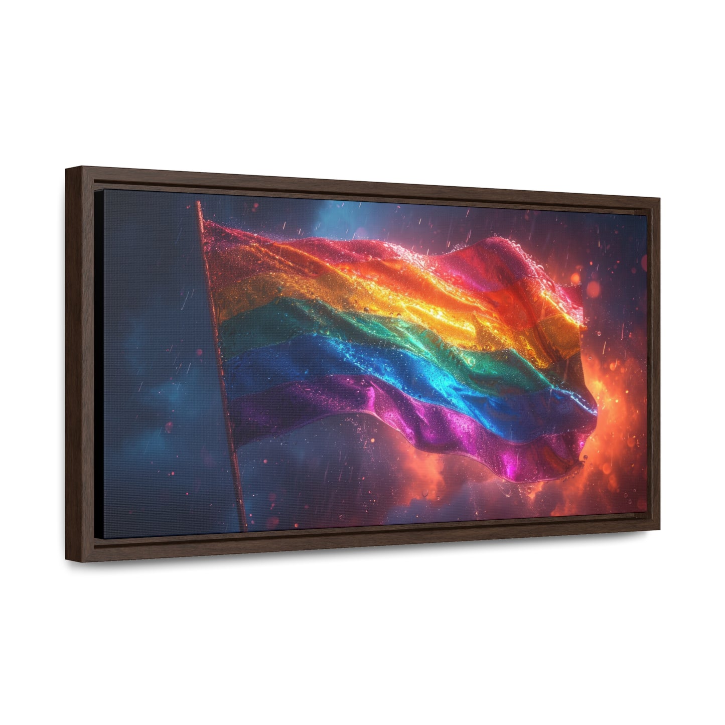 PRIDE - The Storm - Gallery Canvas Wrap, Horizontal Frame