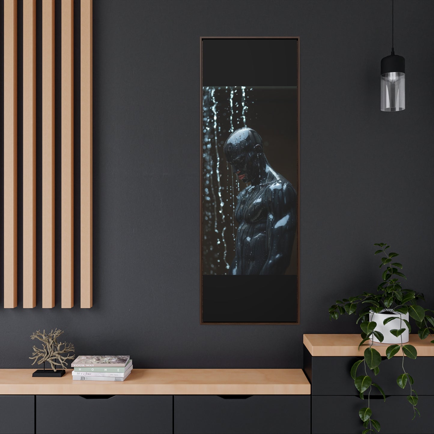 Waterproof - Gallery Canvas Wrap, Vertical Frame