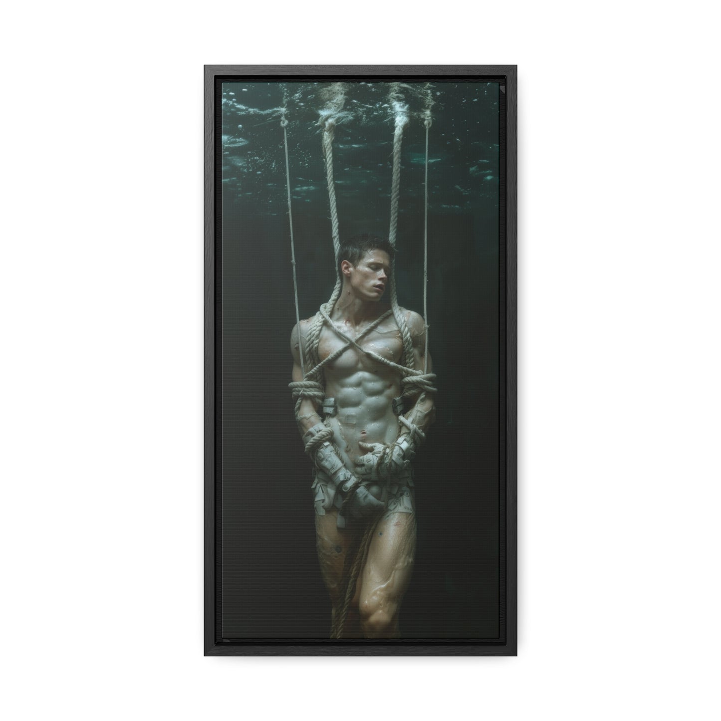 All Tied Up 2 - Gallery Canvas Wrap, Vertical Frame