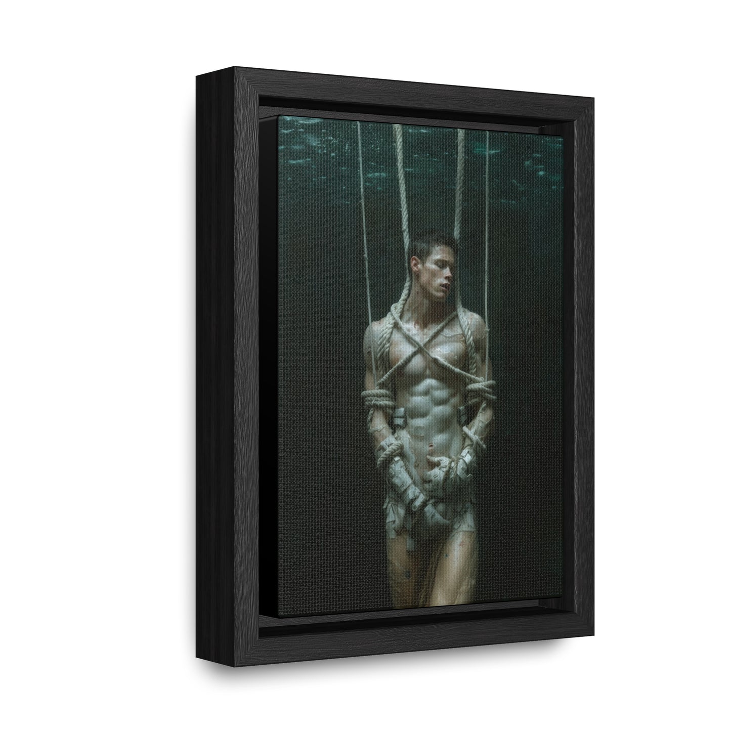 All Tied Up 2 - Gallery Canvas Wrap, Vertical Frame
