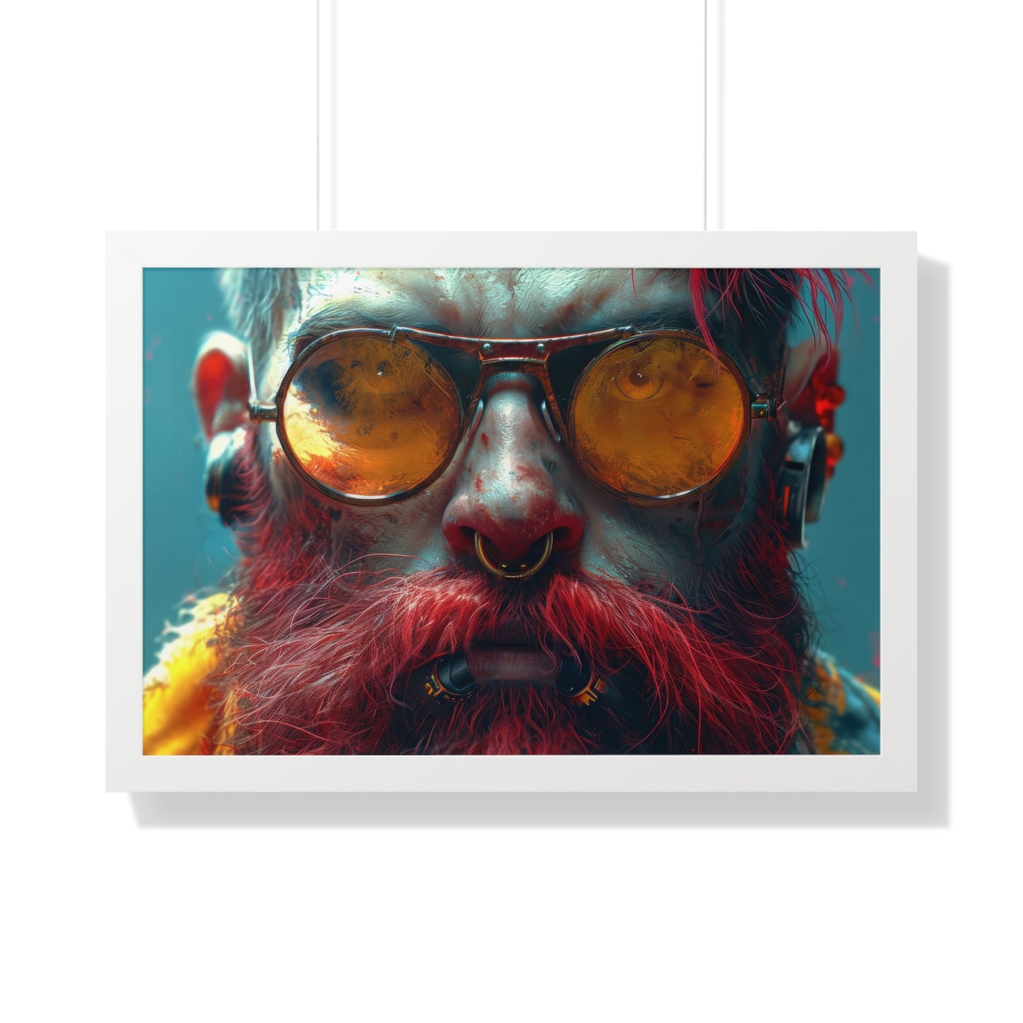 He Will Find You - Framed Horizontal Poster