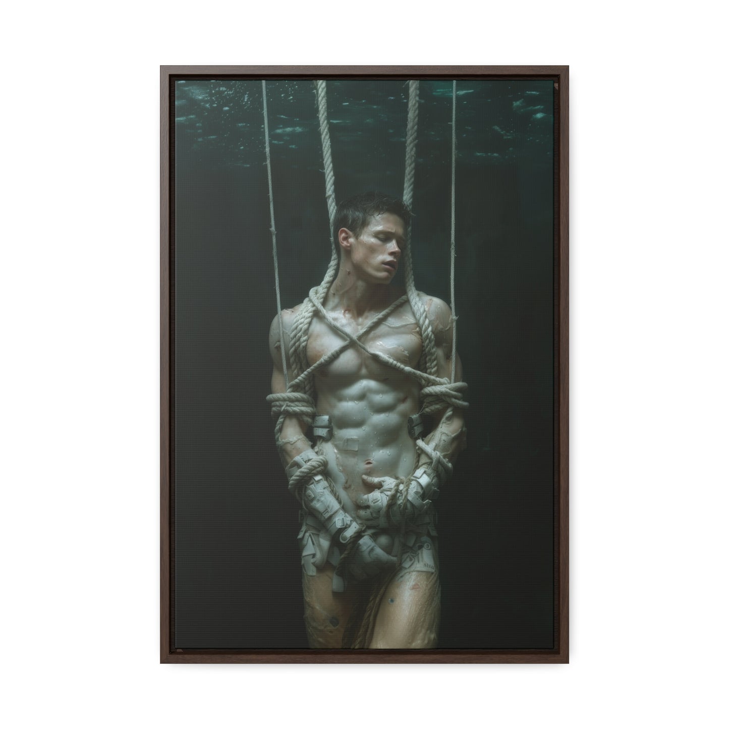 All Tied Up 2 - Gallery Canvas Wrap, Vertical Frame