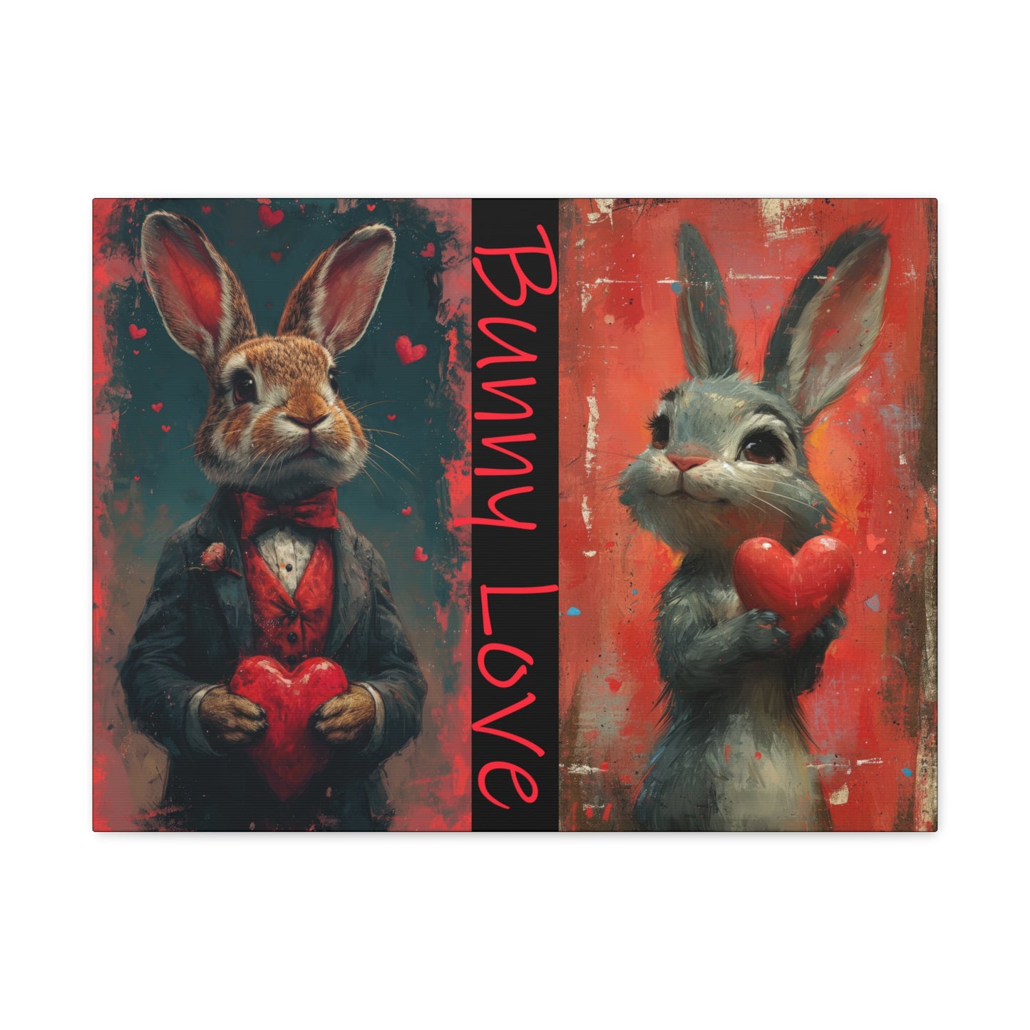 Bunny Love - Canvas Gallery Wrap