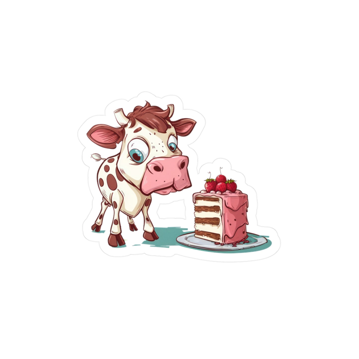 Beef Cake Vinyl Decal