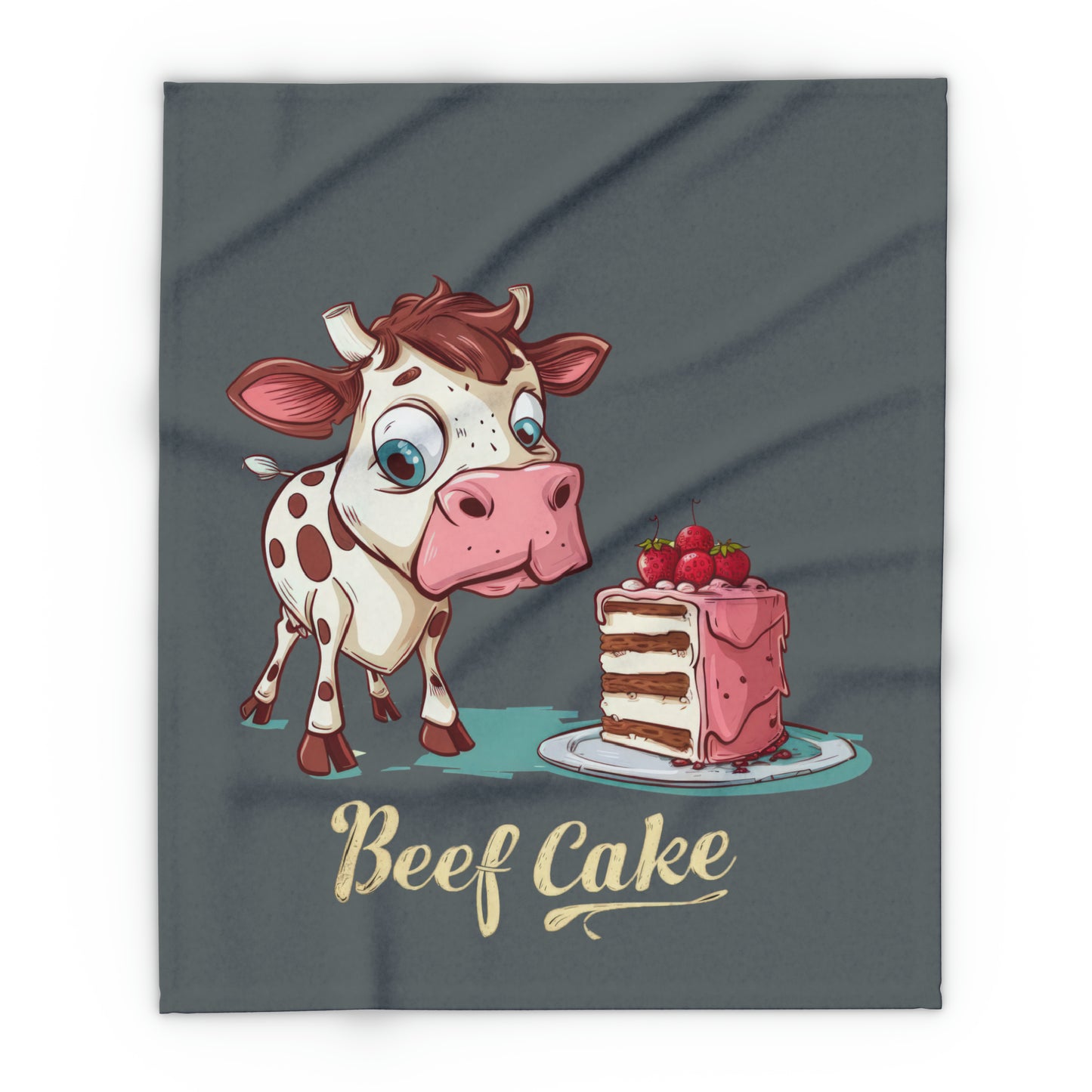 " Beef Cake " - Arctic Fleece Blanket