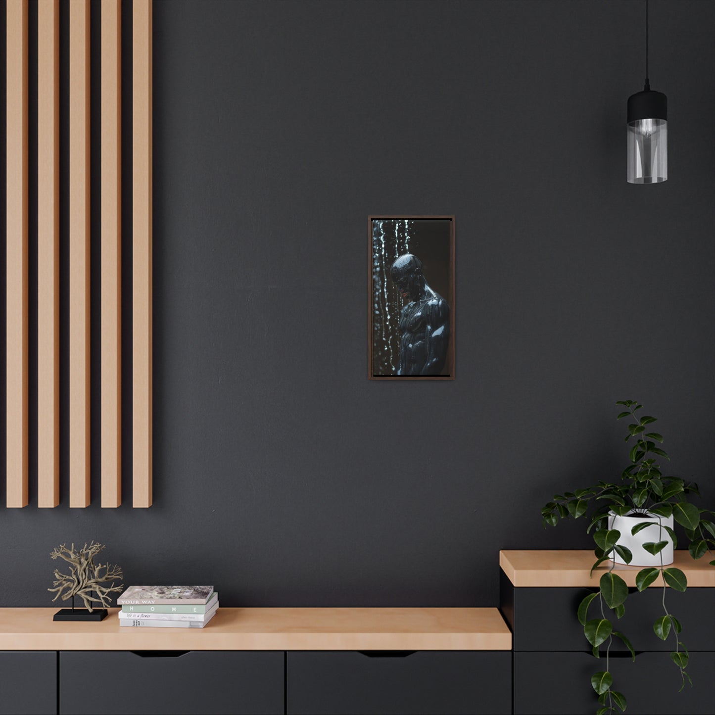 Waterproof - Gallery Canvas Wrap, Vertical Frame