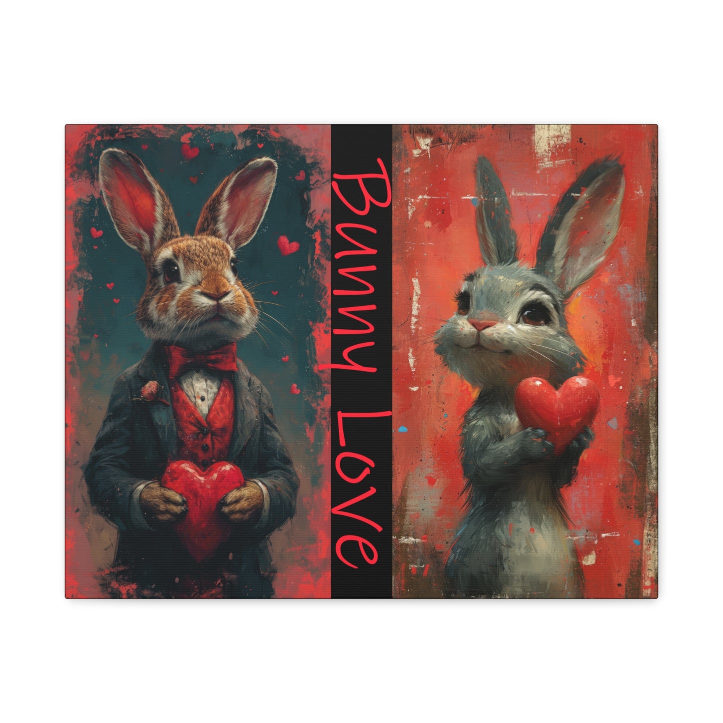 Bunny Love - Canvas Gallery Wrap